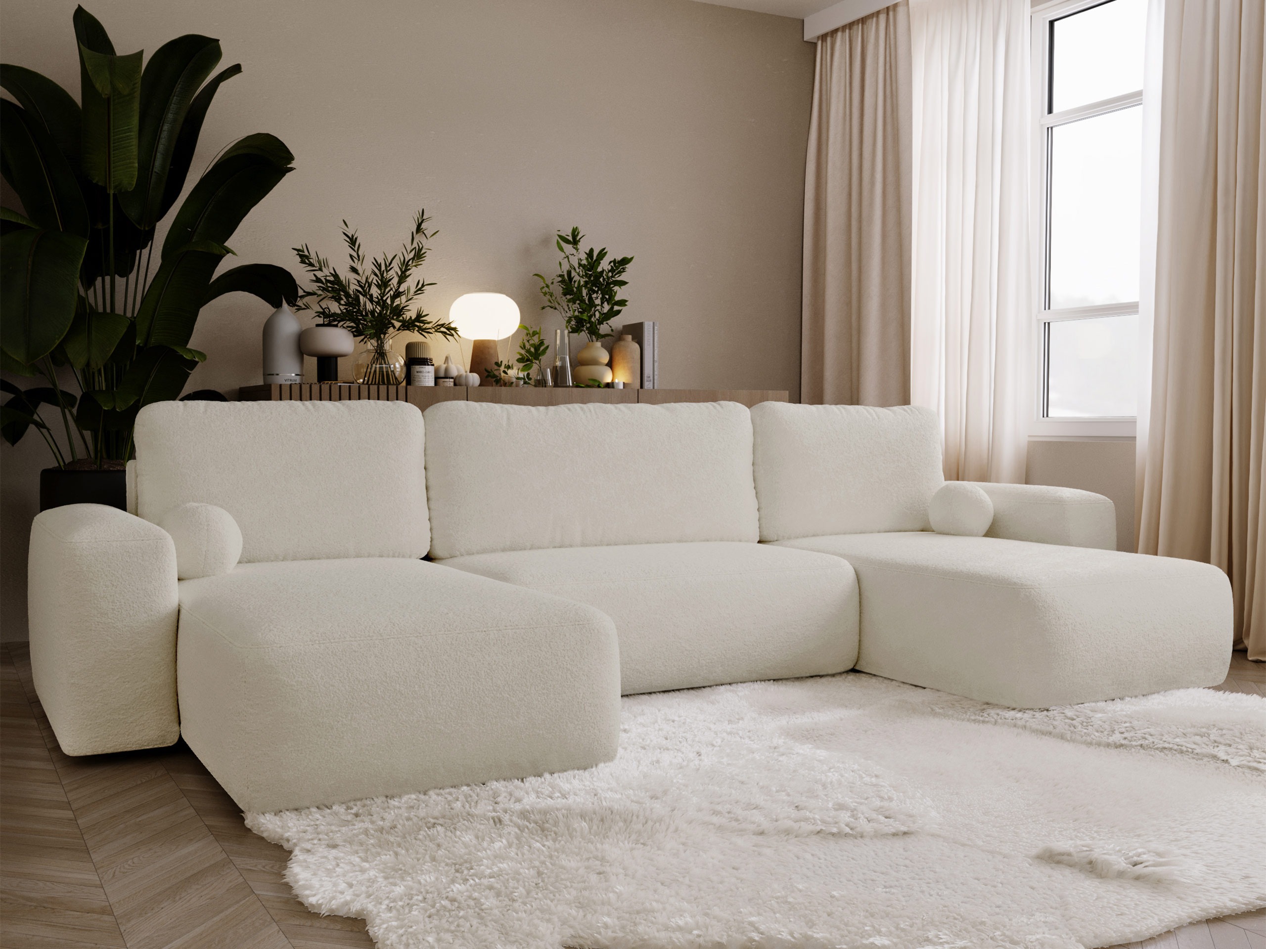 Horn­sófi TrendyNest Piscor (Coral 65)