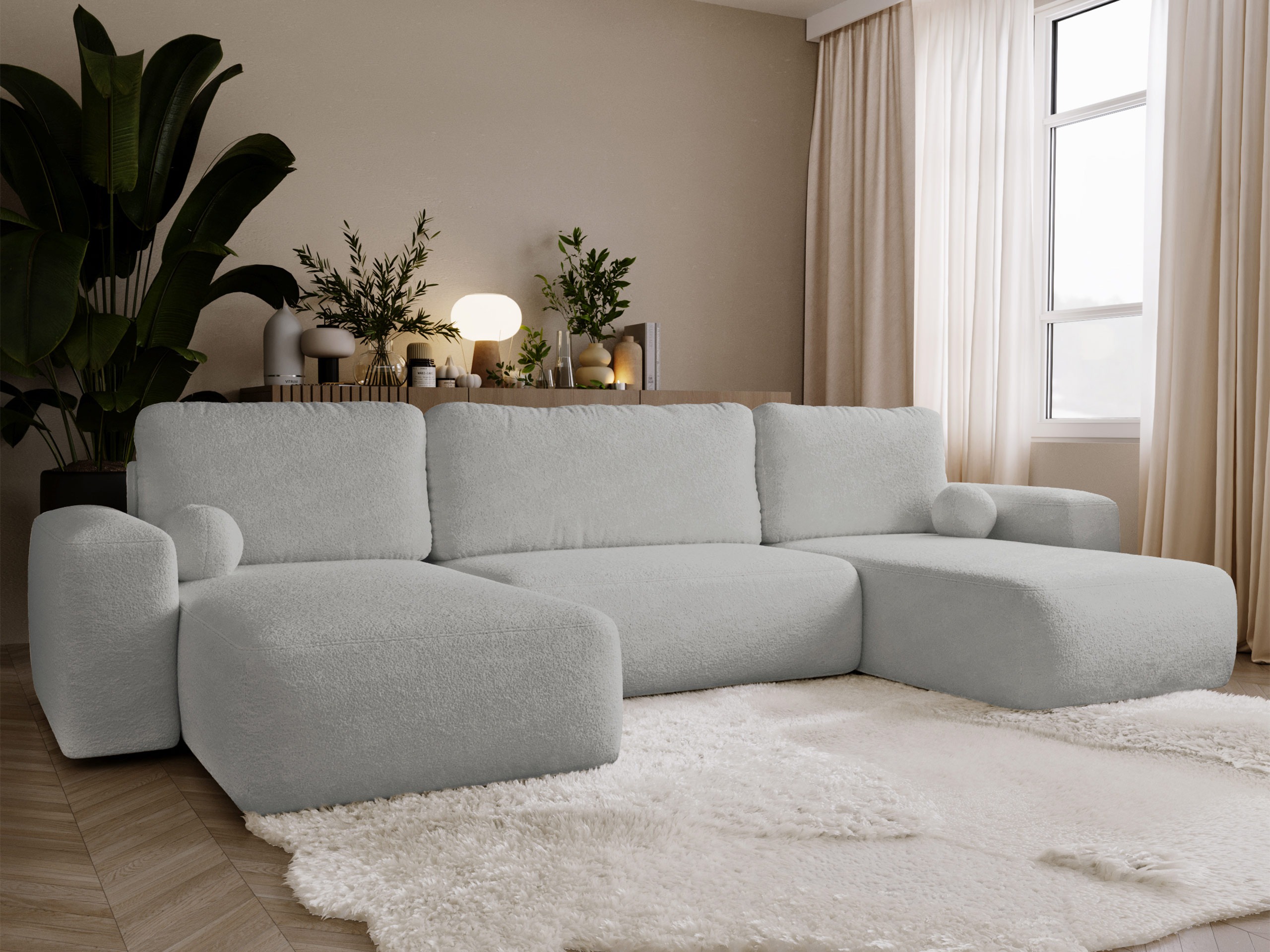 Horn­sófi TrendyNest Piscor (Coral 75)