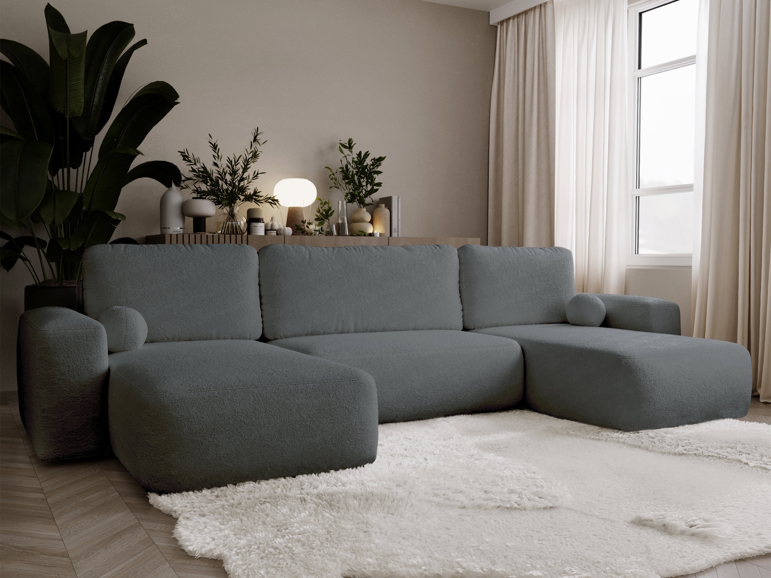 Horn­sófi TrendyNest Piscor (Coral 80)