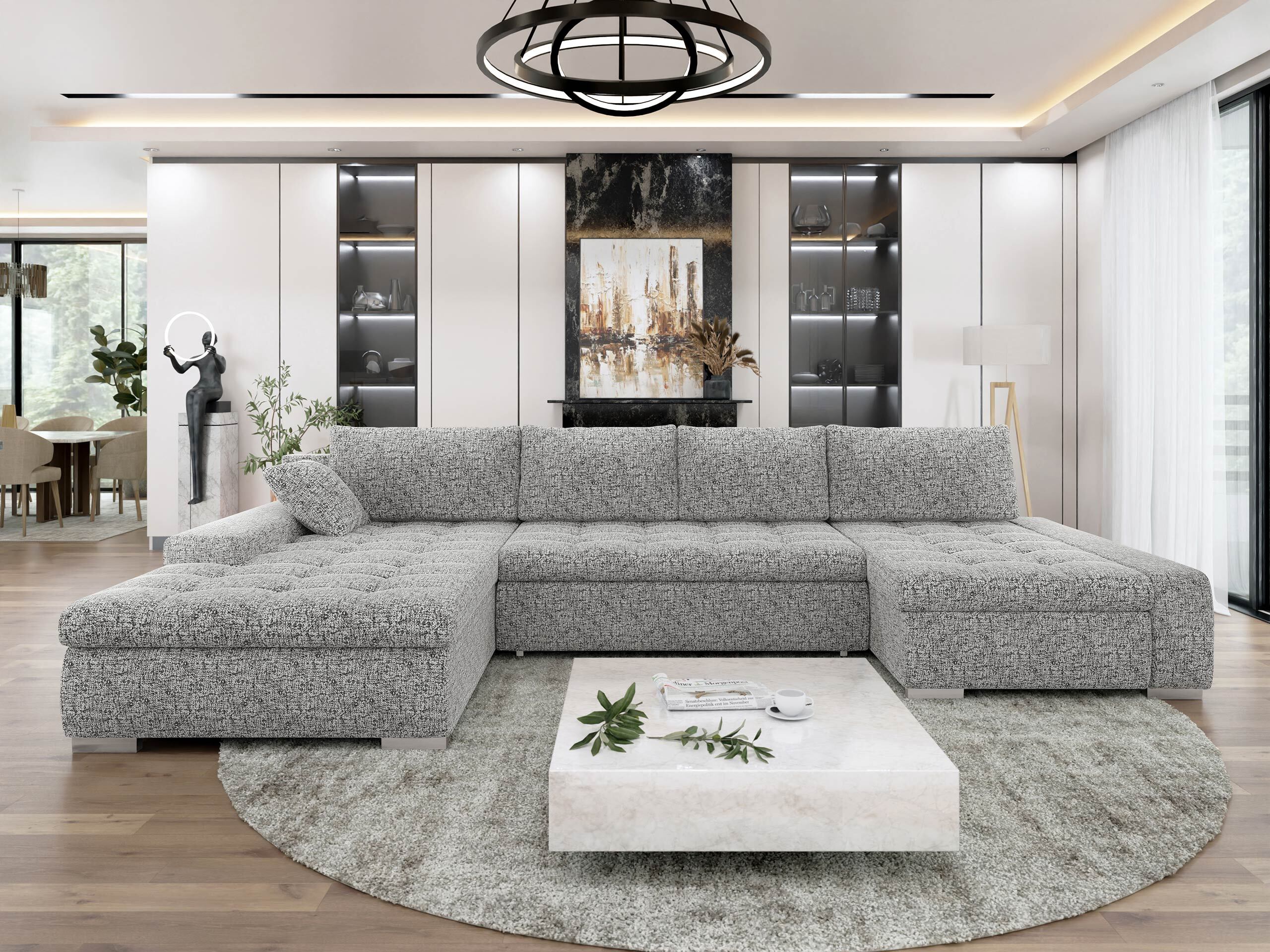 Horn­sófi Comfivo Oliva (Bella 65)