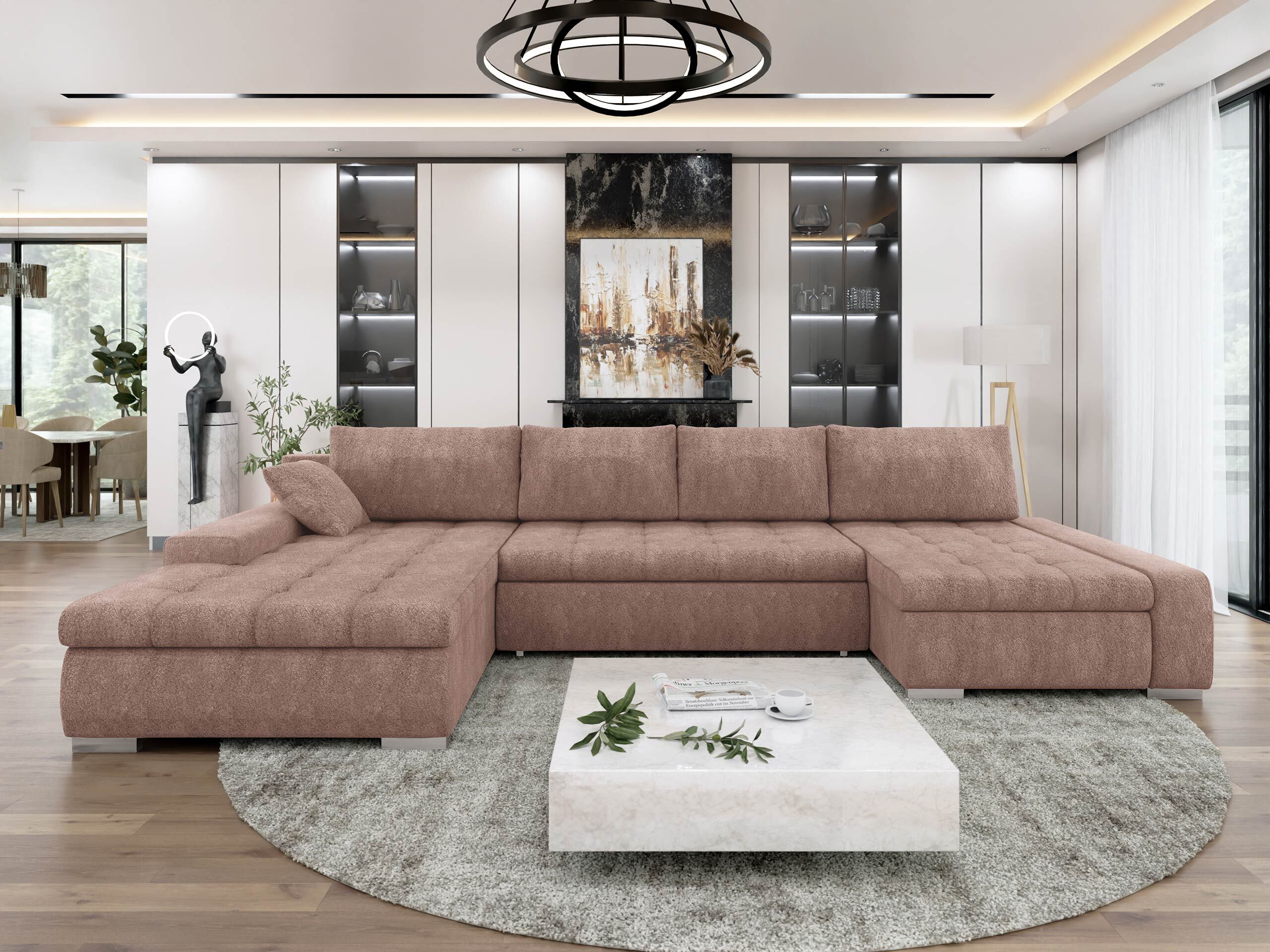Horn­sófi Comfivo Oliva (Coral 45)