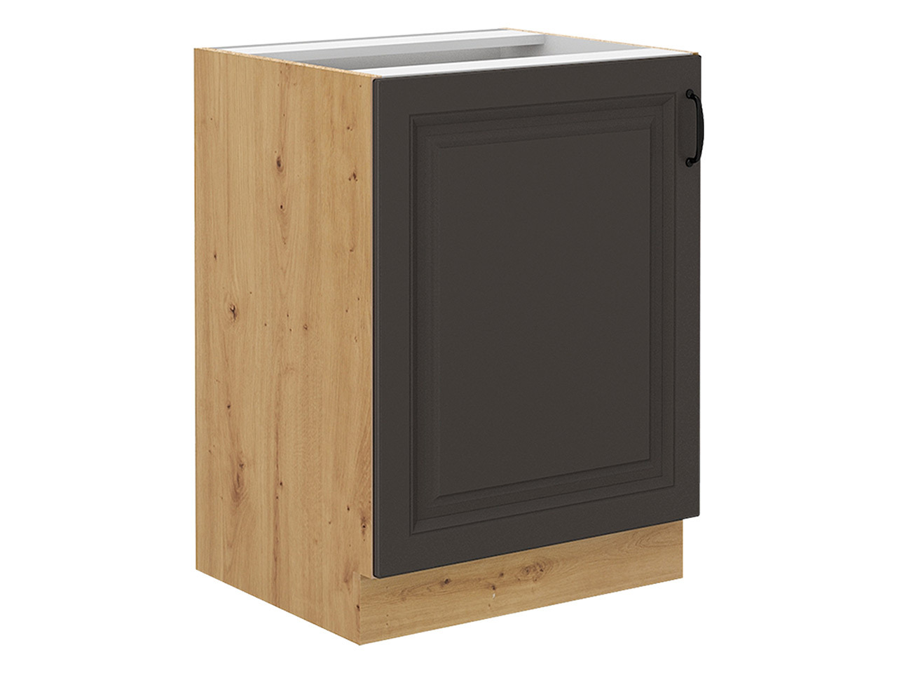 Skápaeining með hurðum Retro Grey 107