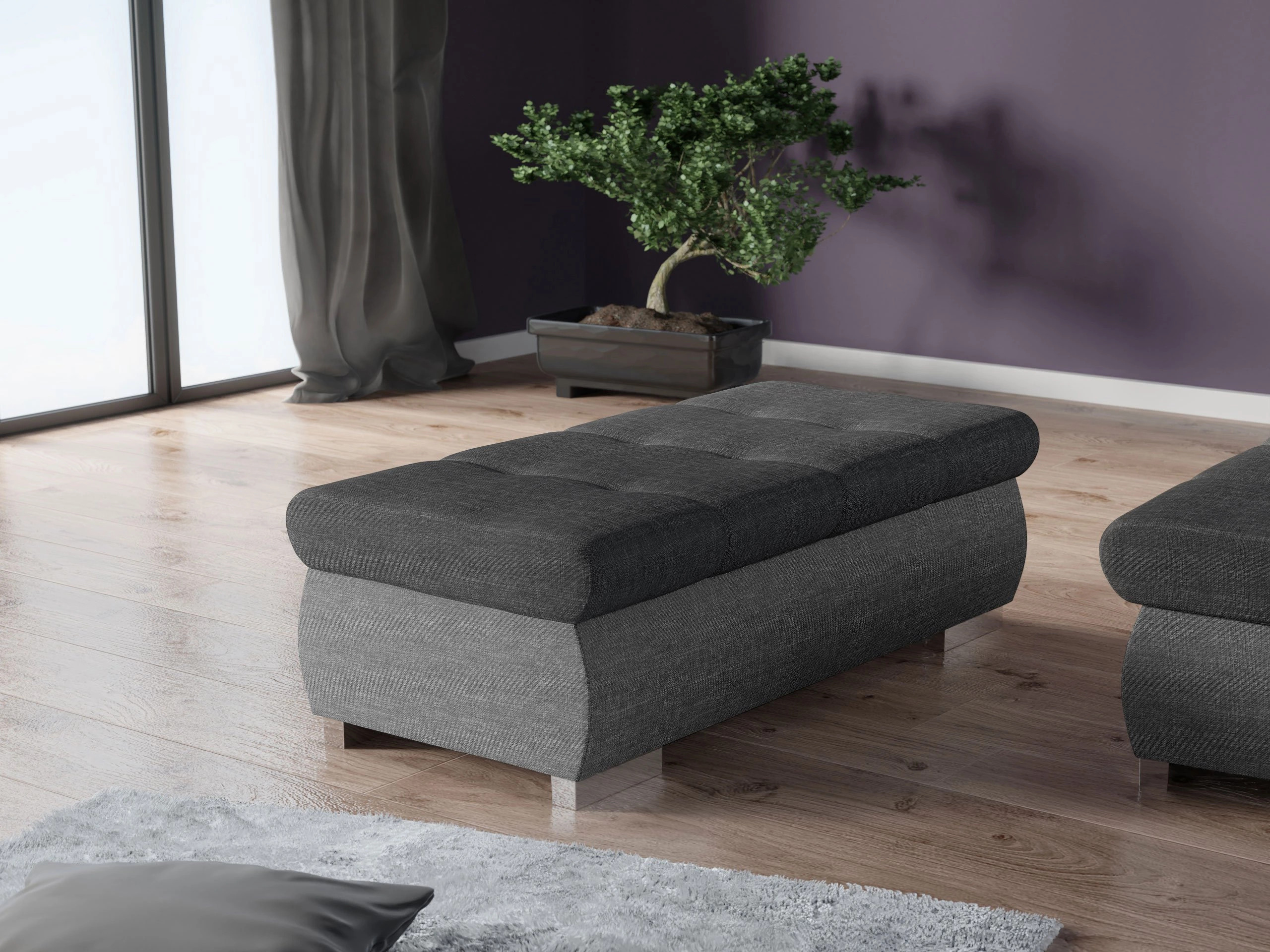 Bólstraður bekkur Comfivo Nitor I (Lux 05 + Lux 06)