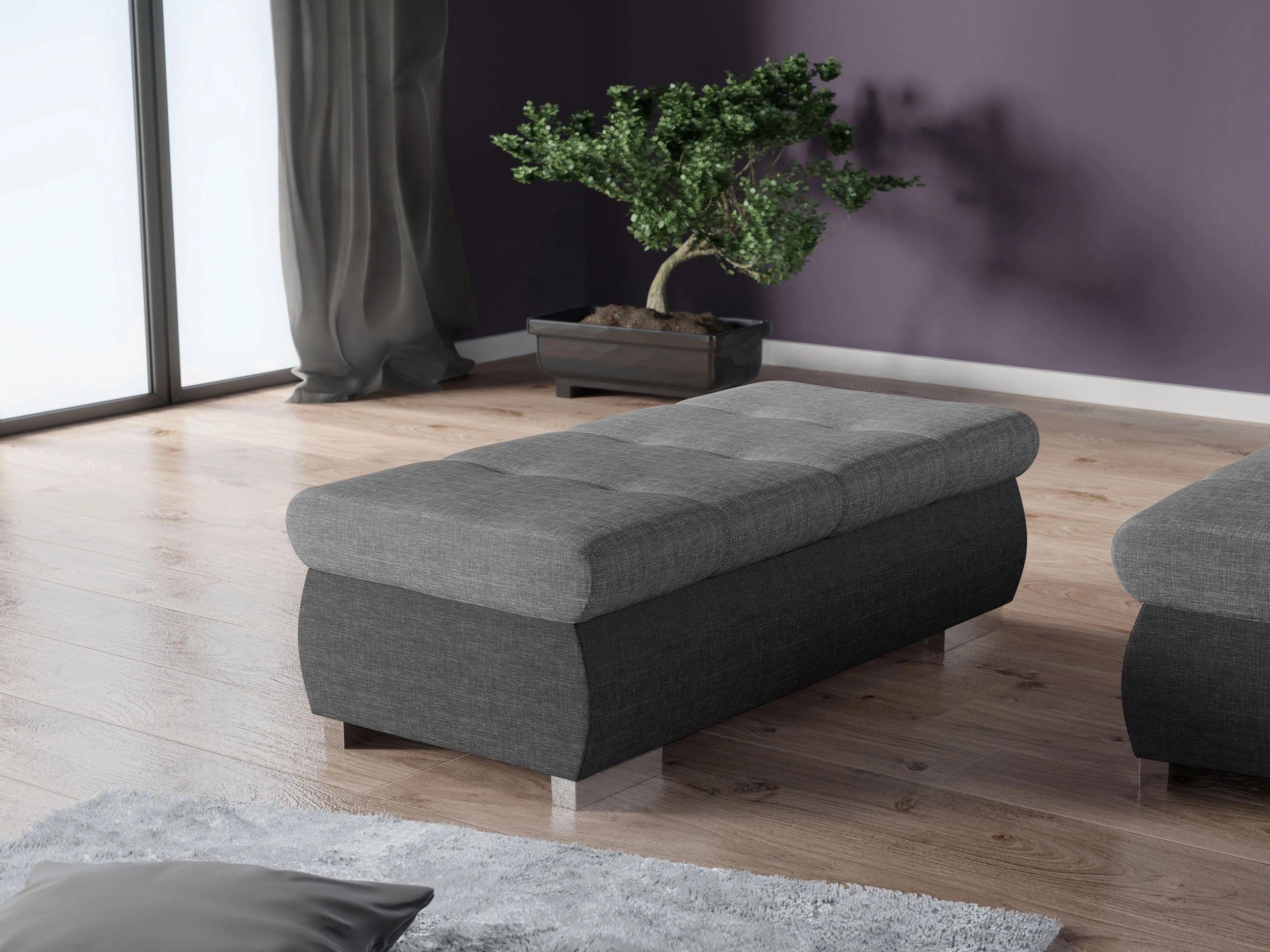 Bólstraður bekkur Comfivo Nitor I (Lux 06 + Lux 05)