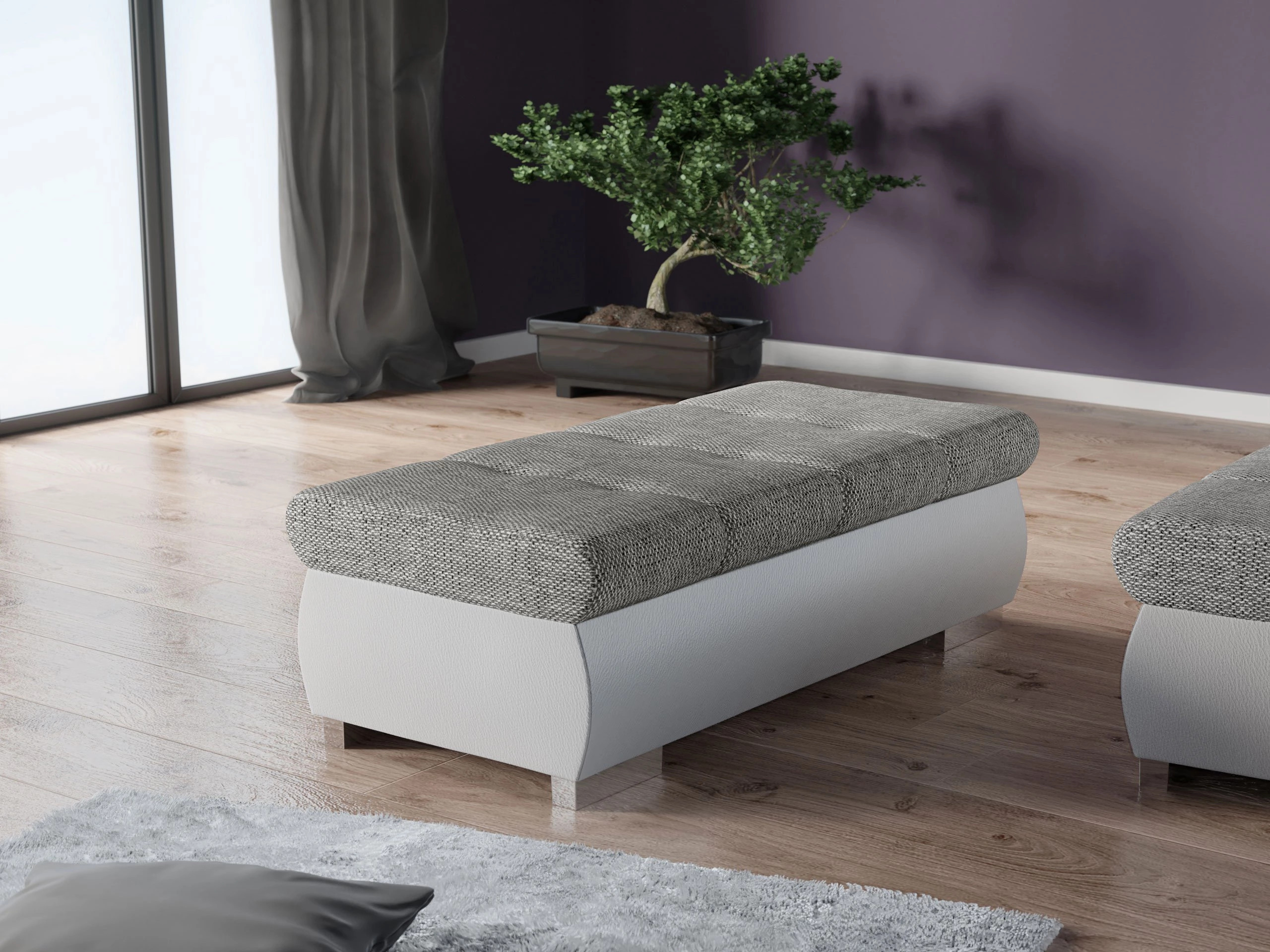 Bólstraður bekkur Comfivo Nitor I (Soft 017 + Lawa 05)