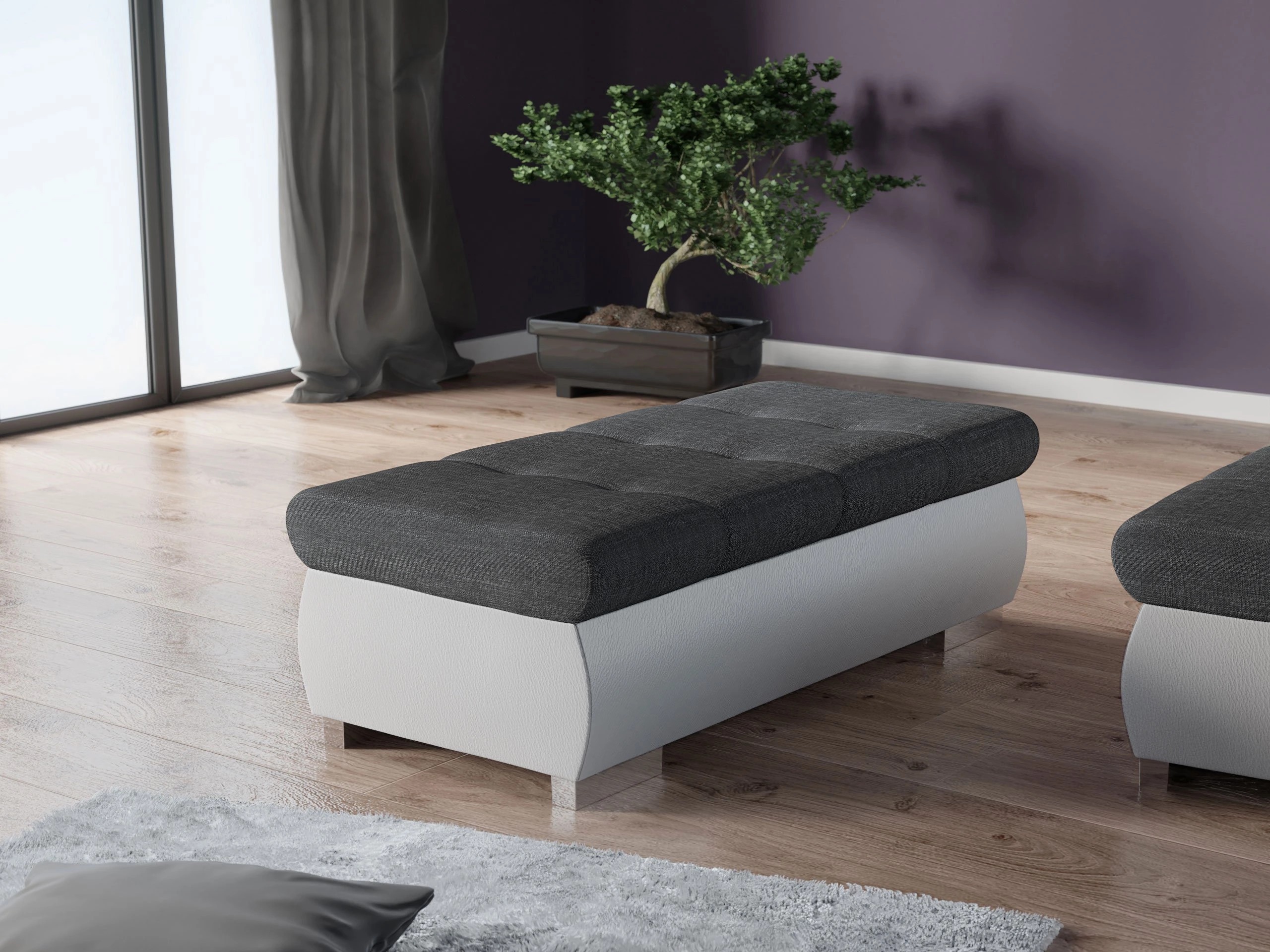Bólstraður bekkur Comfivo Nitor I (Soft 017 + Lux 06)