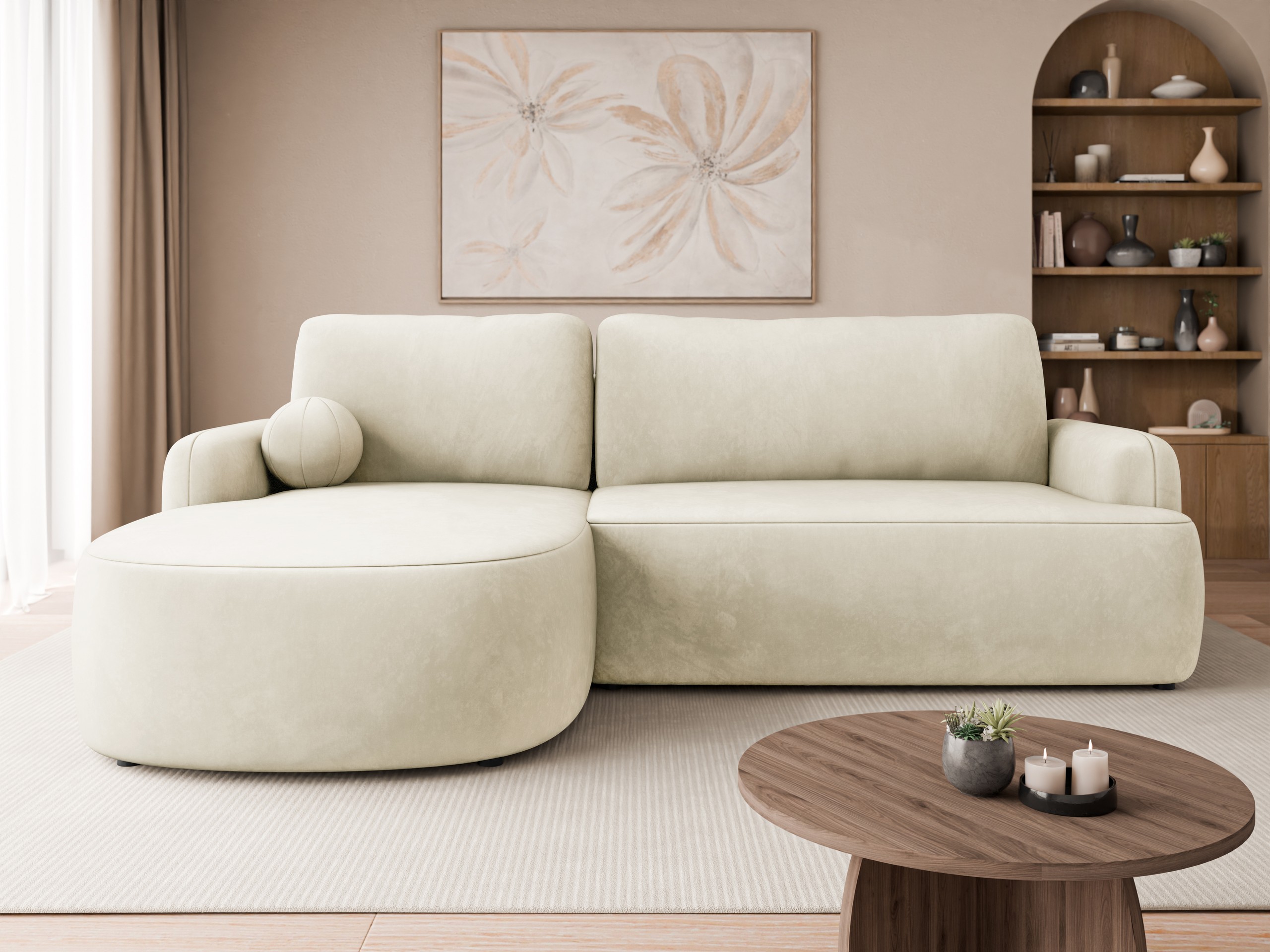 Horn­sófi Comfivo Popis (Magic Velvet 2250)