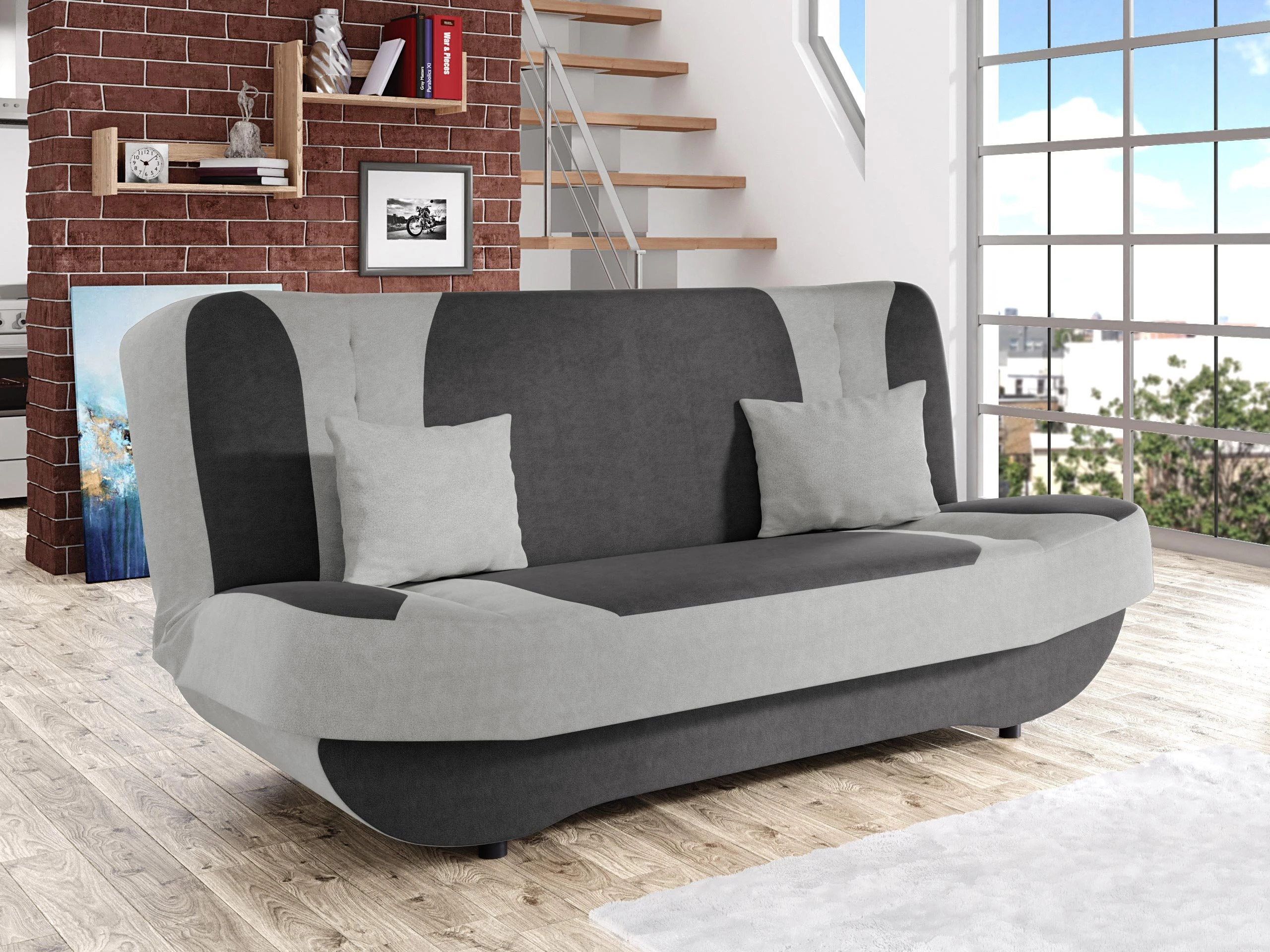 Svefnsófi Comfivo Cervus (Uttario Velvet 2971 + Uttario Velvet 2973)