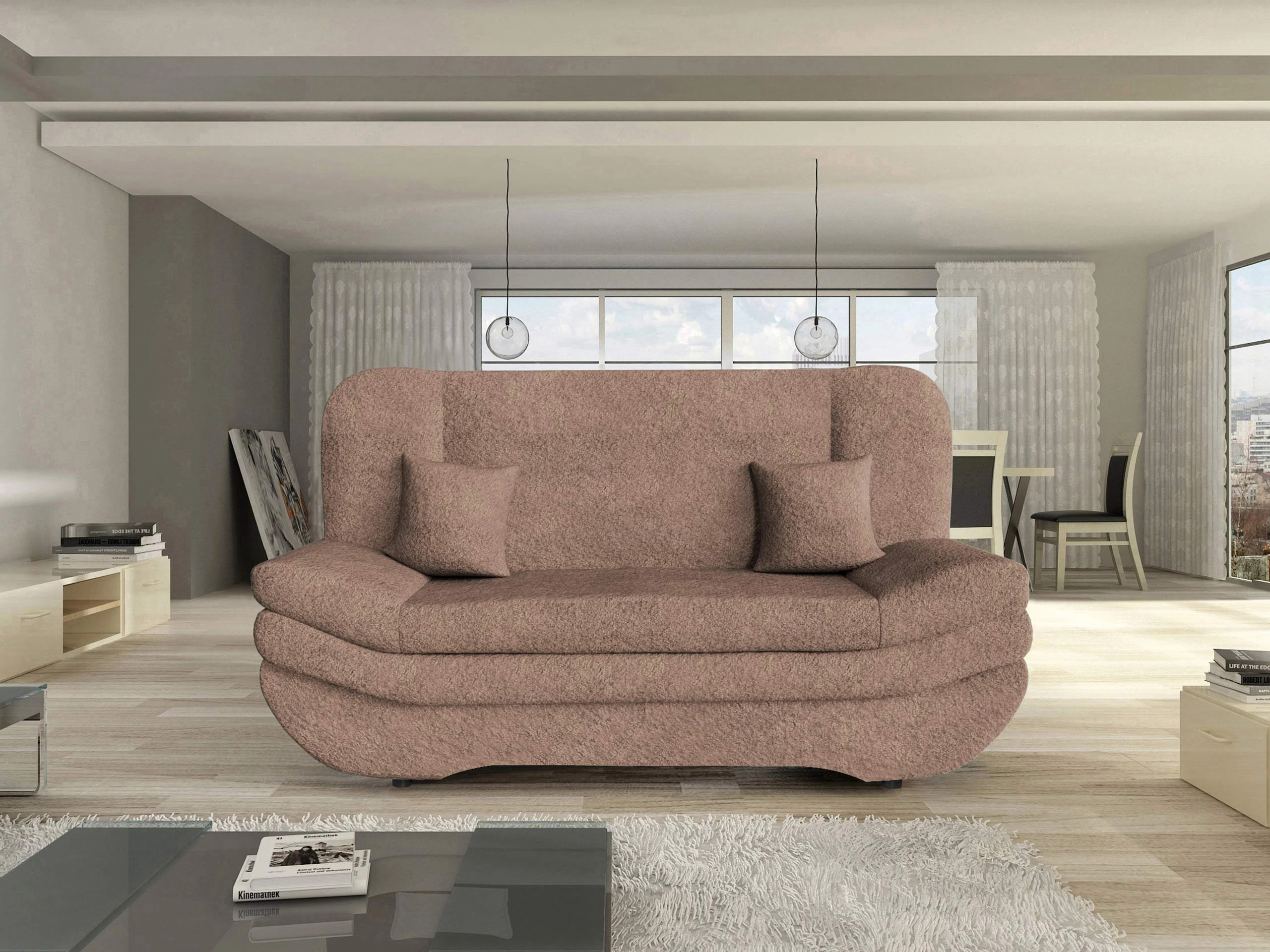Svefnsófi Comfivo Silva (Coral 45)