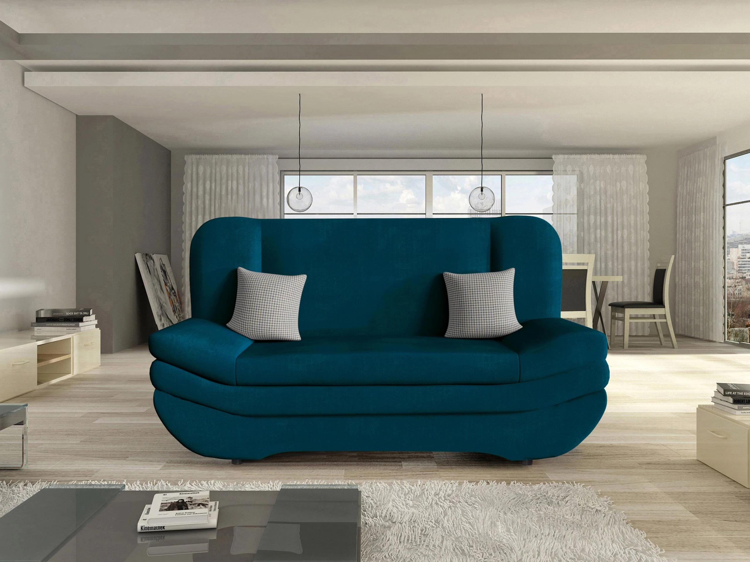 Svefnsófi Comfivo Silva (Venus Velvet 2911 + Kenia 796)