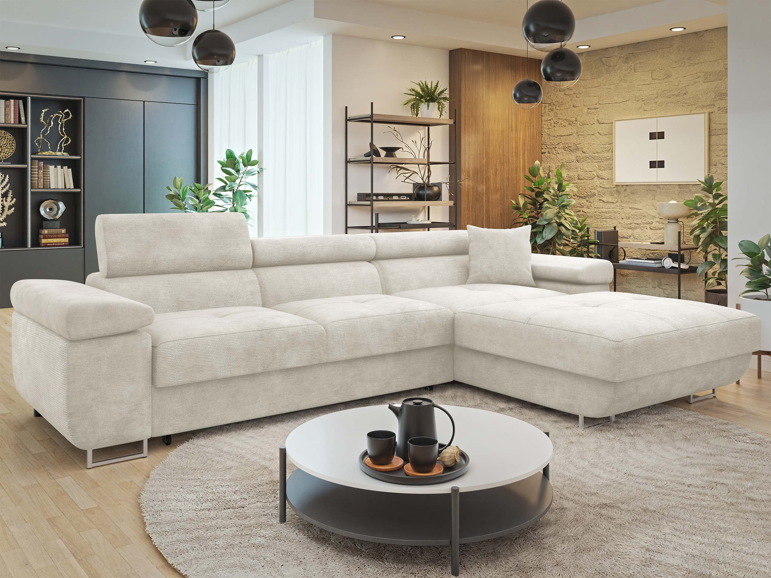 Horn­sófi Comfivo Vinetum II (Lumo 55)