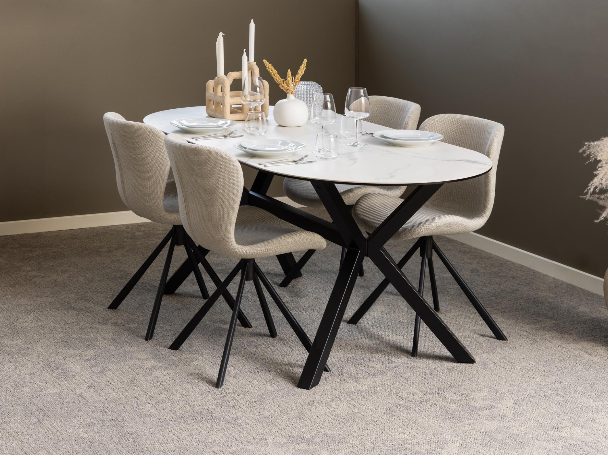 Stóll Norsica 642 (Beige)