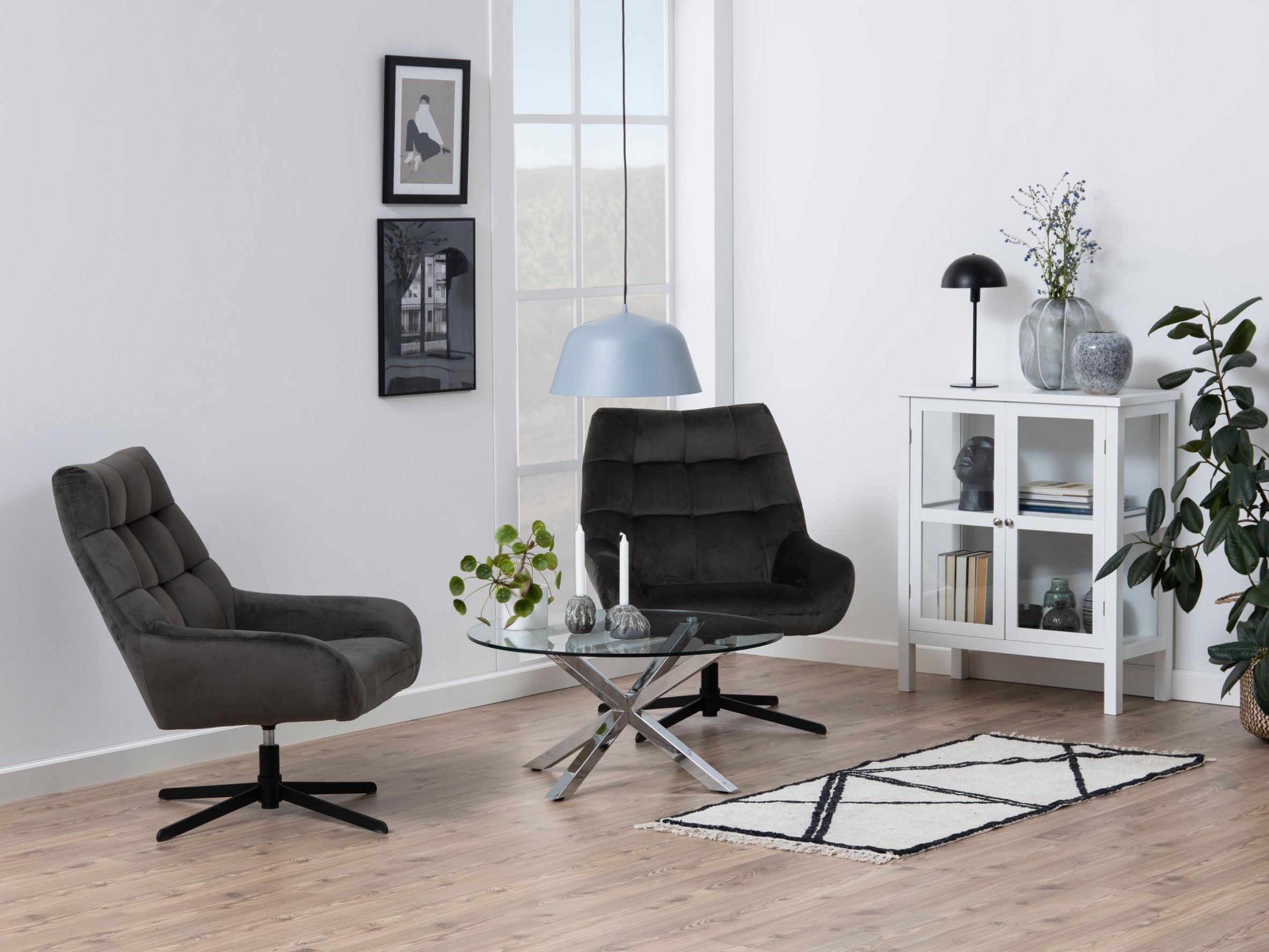 Sófaborð Norsica 112 (Silfur)