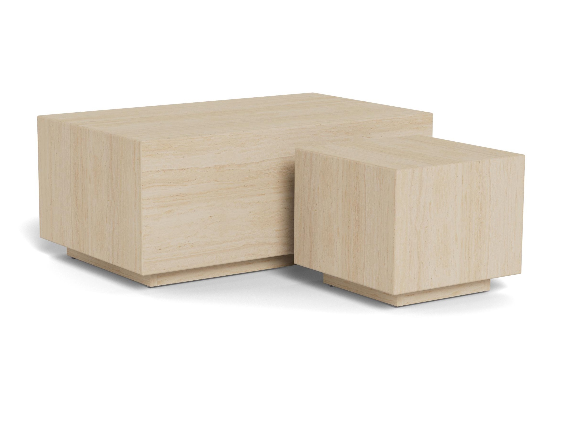 Sett af sófaborðum Norsica 894 (Beige)