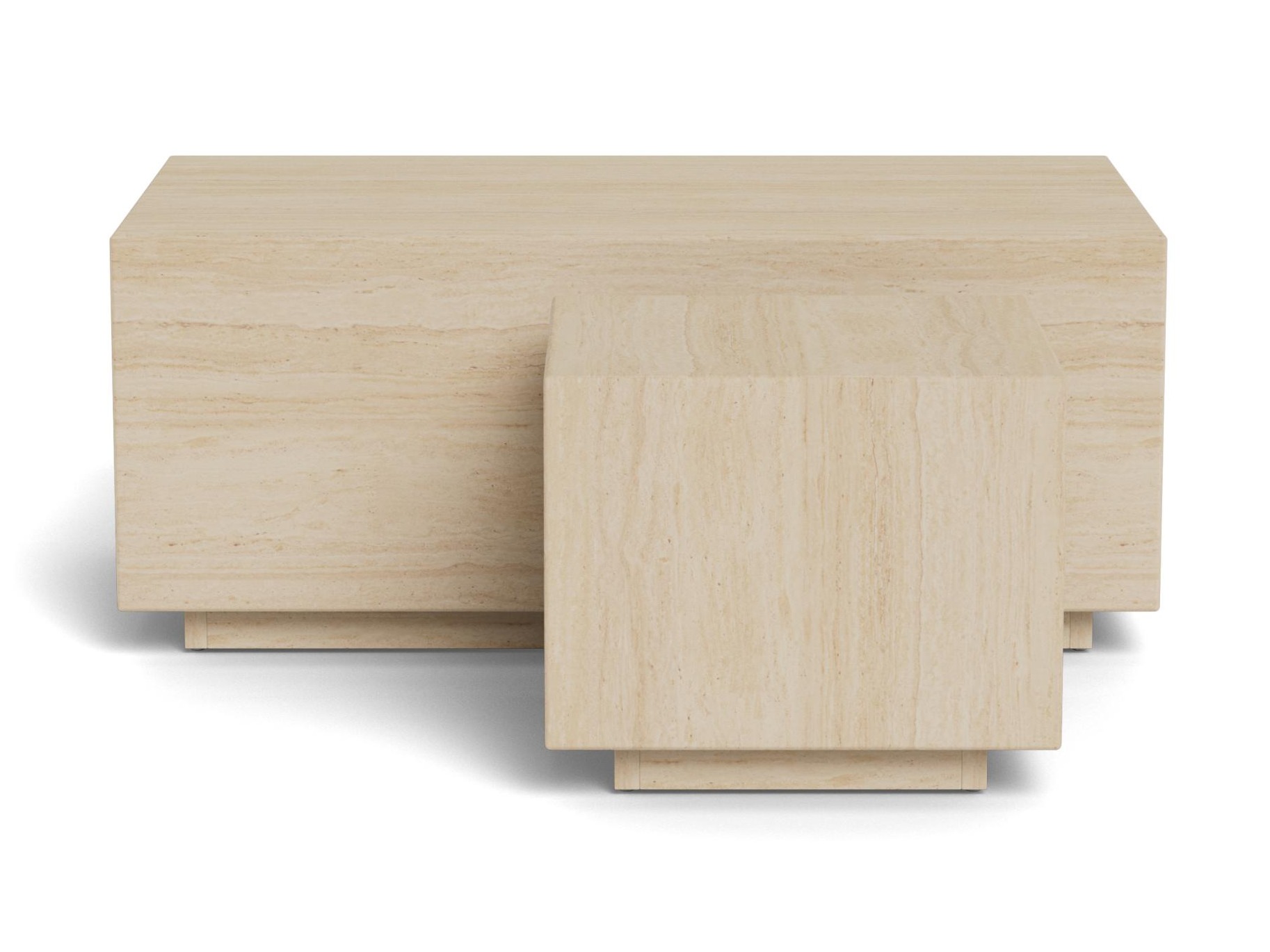 Sett af sófaborðum Norsica 894 (Beige)