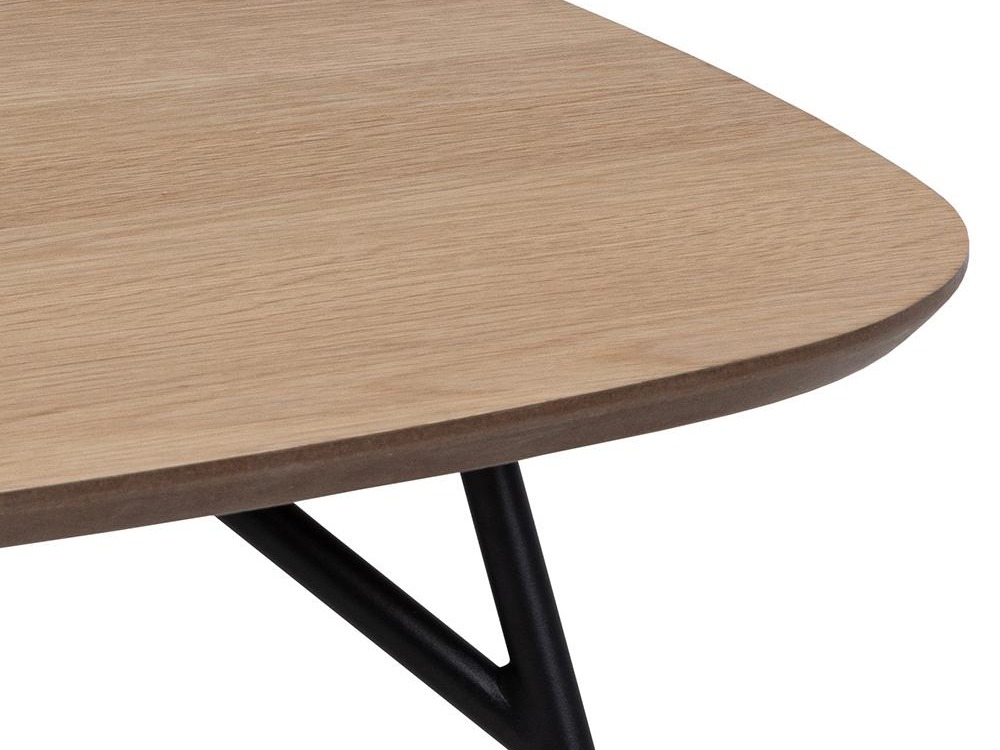 Sófaborð Norsica 903 (Svartur + Brúnn)