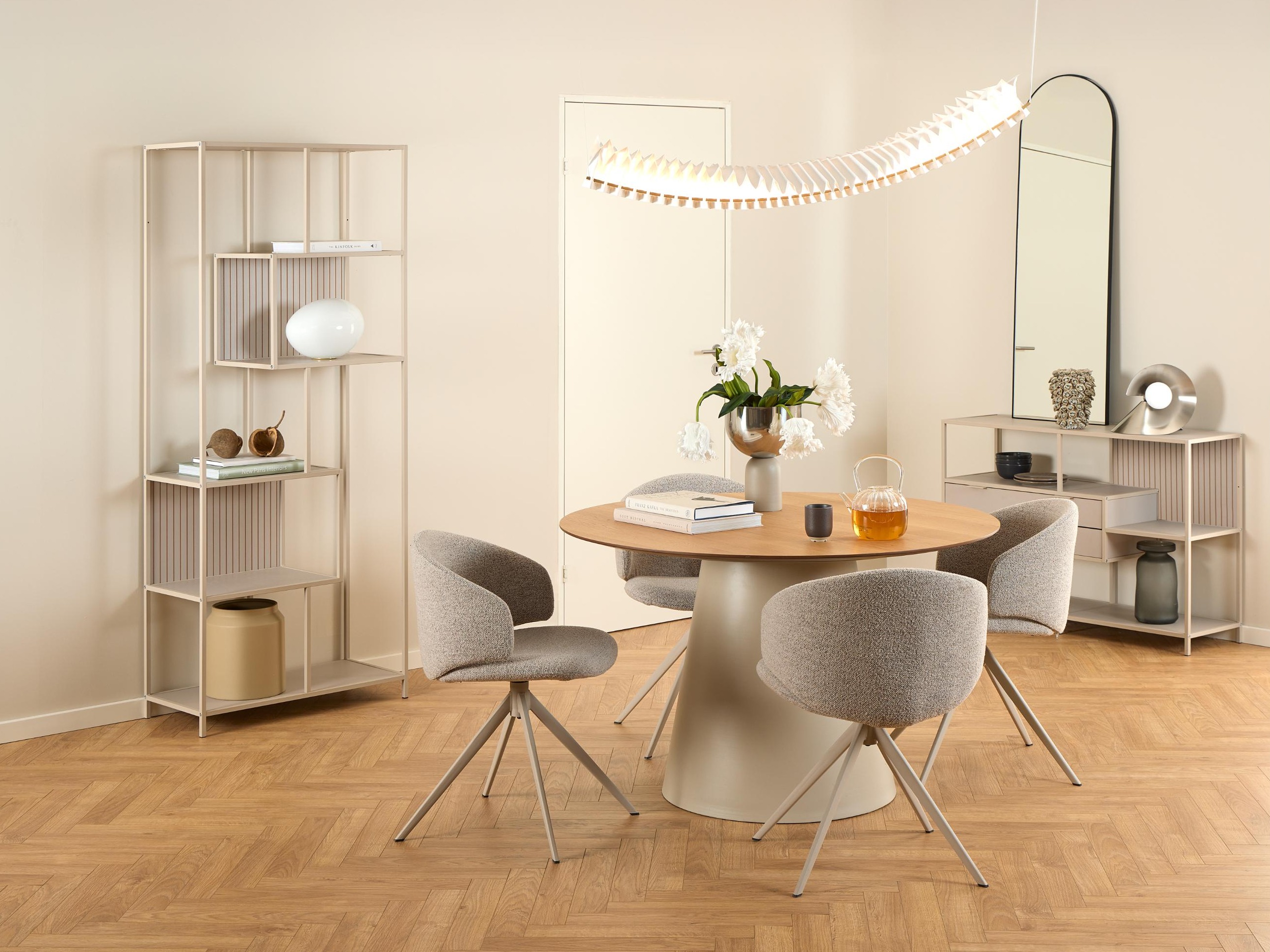 Stóll Norsica 910 (Grár + Beige)