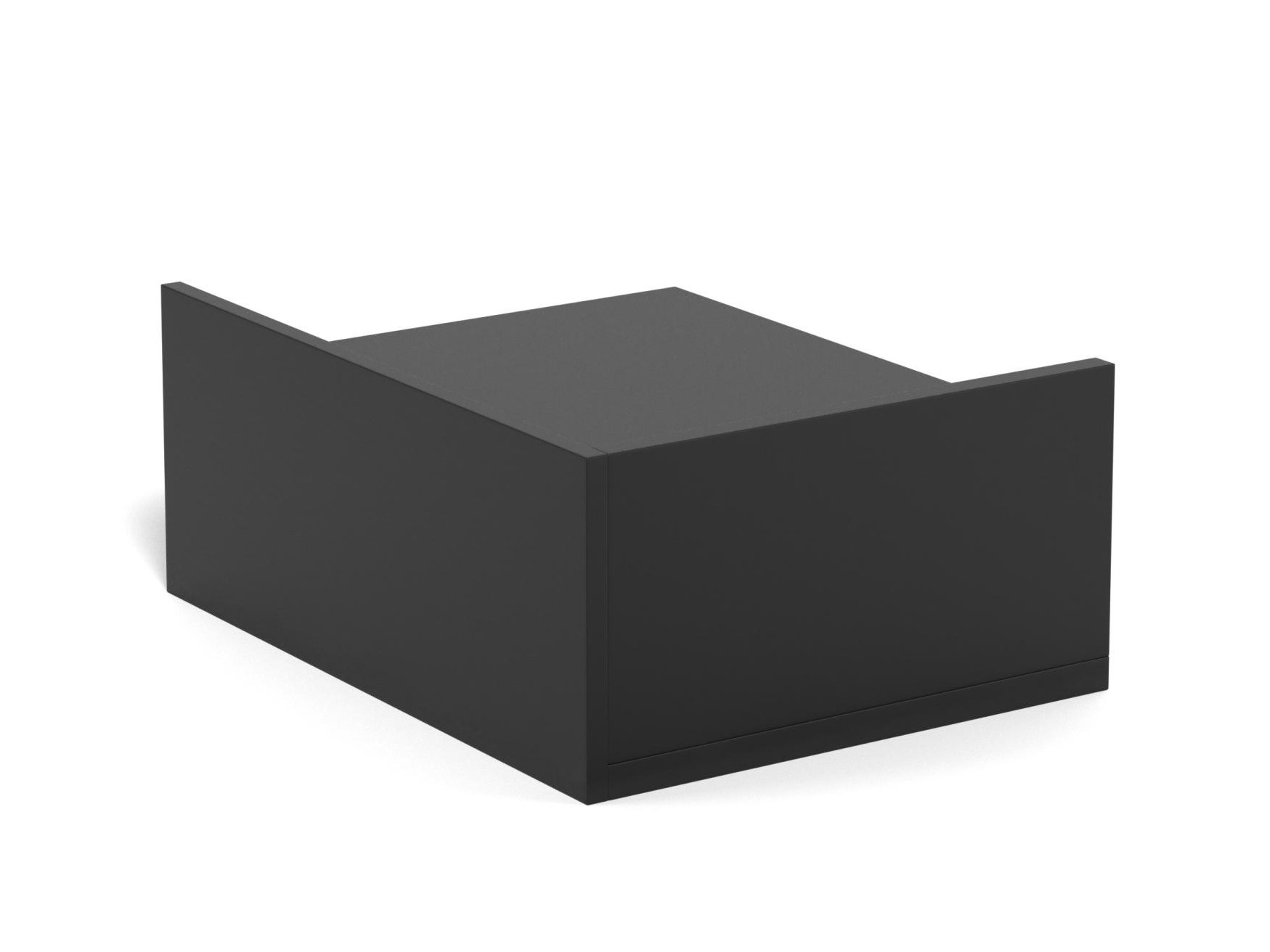 Náttborð Norsica 969 (Svartur)