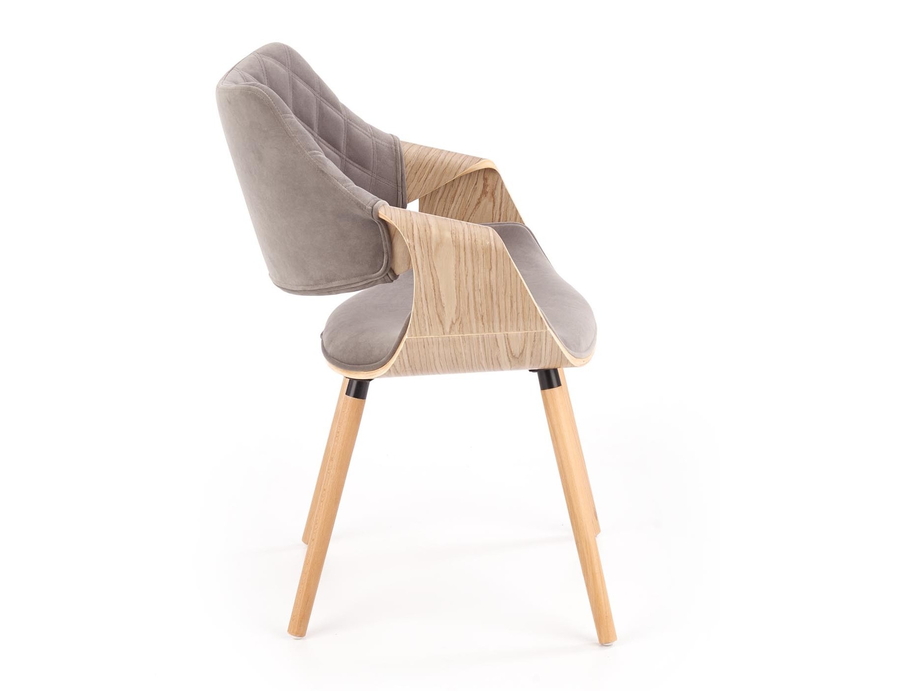 Stóll Houston 720 (Ljós viður + Grár)
