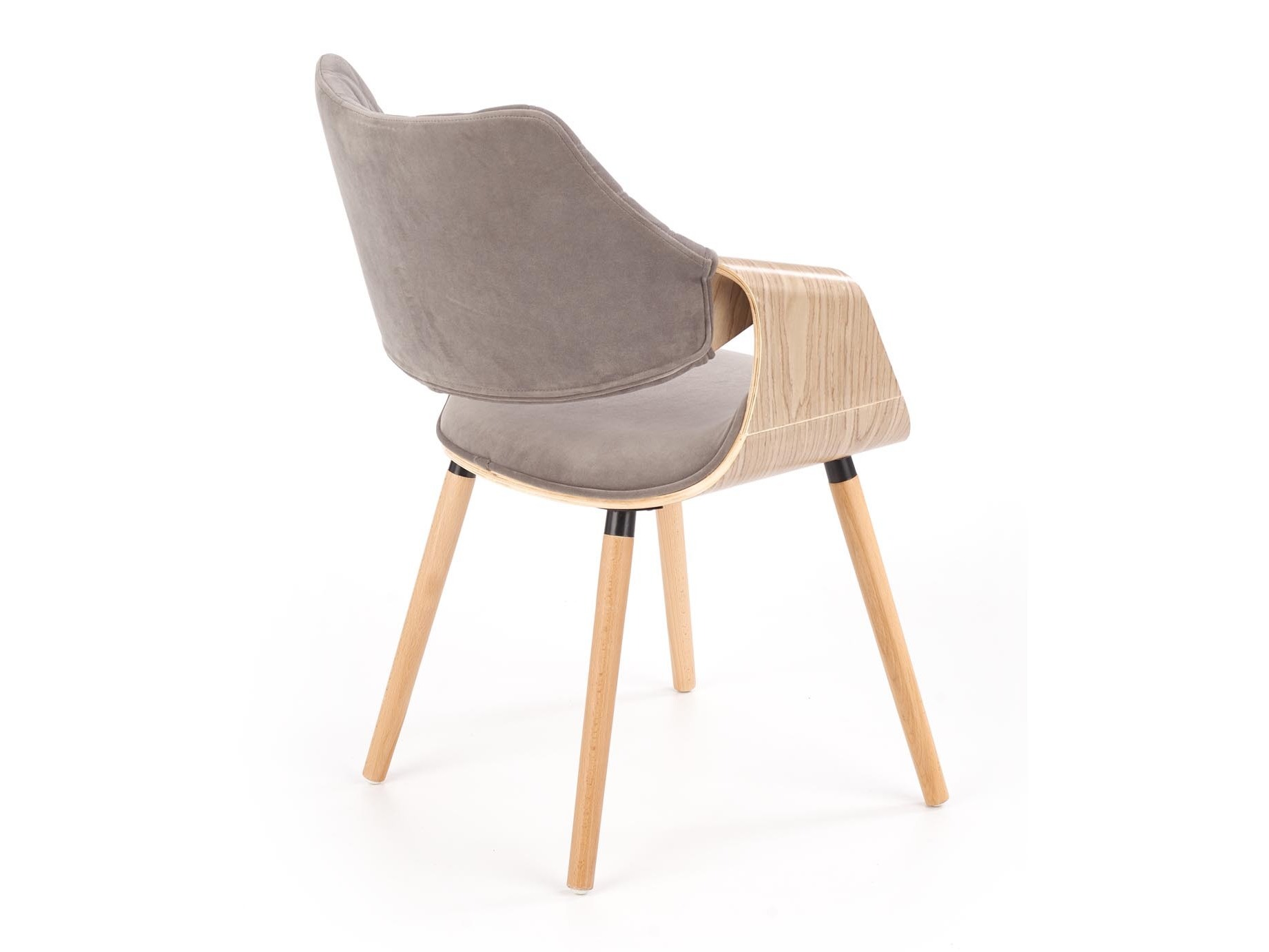 Stóll Houston 720 (Ljós viður + Grár)