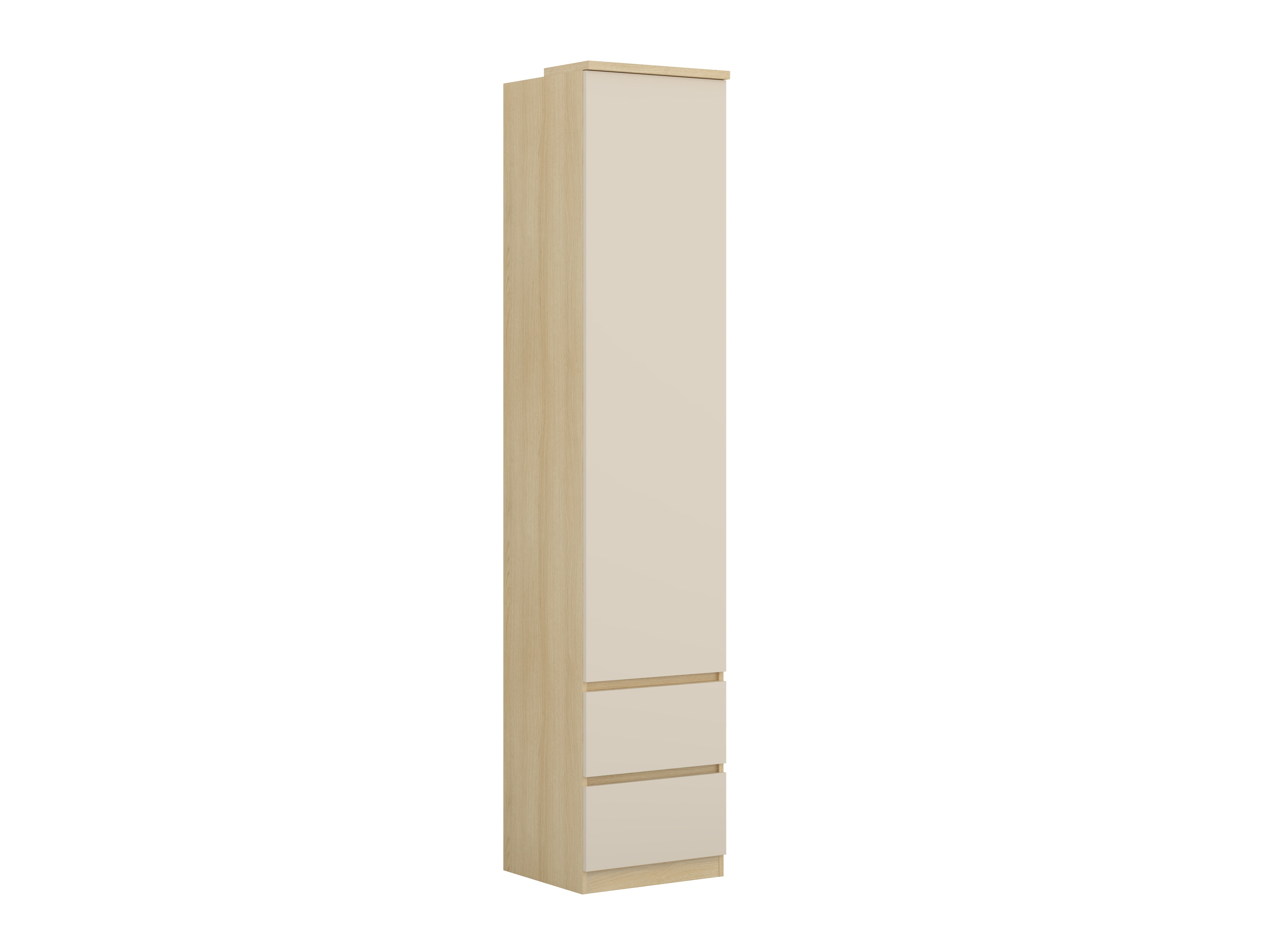 Bókahilla Nolcala 115 (Eik + Beige)