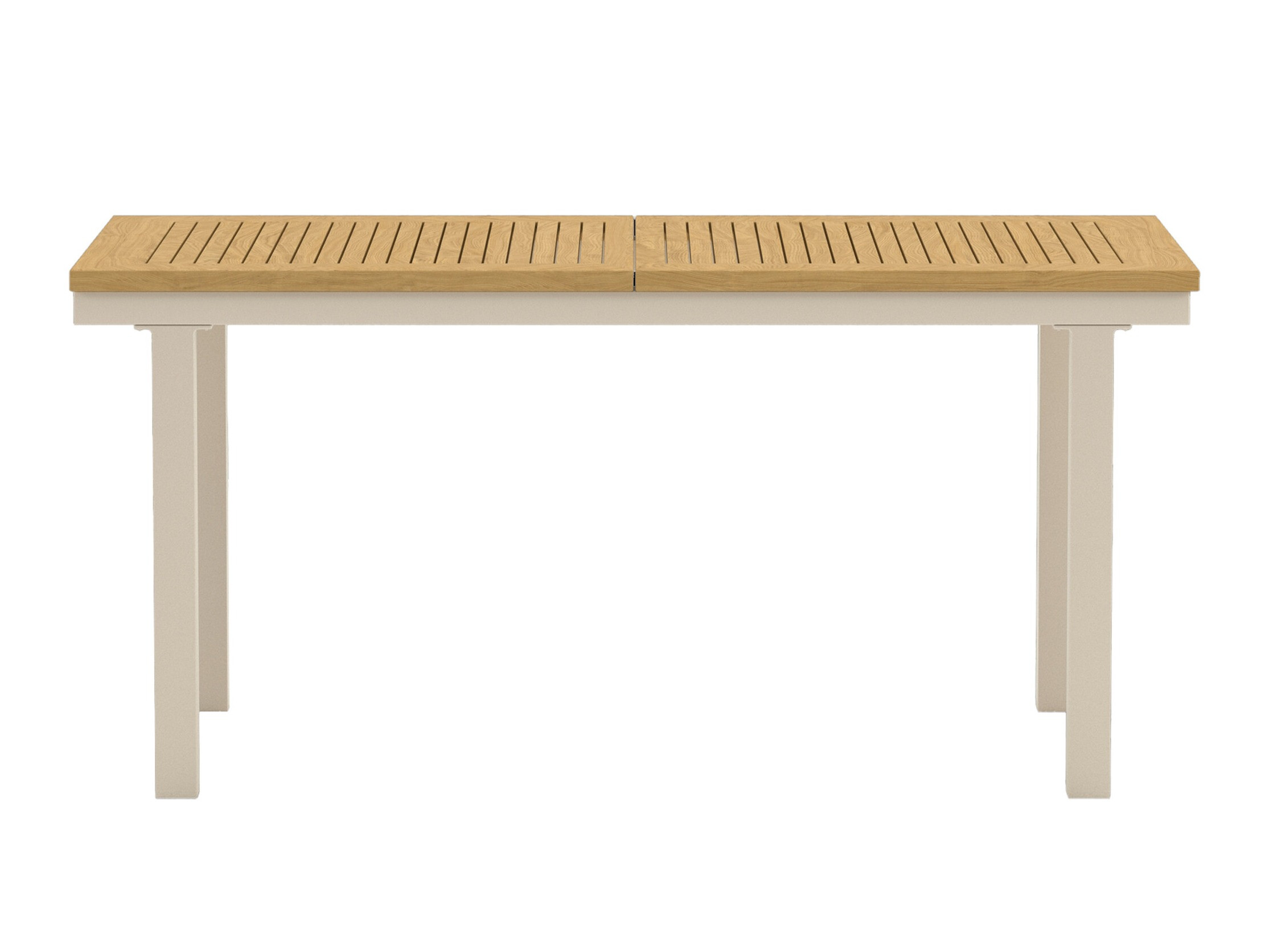 Útiborð Dallas 809 (Teak + Beige)