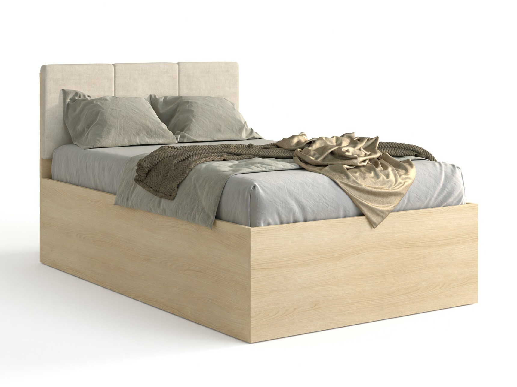 Húsgagnasett Nolcala 121 (Eik + Beige)