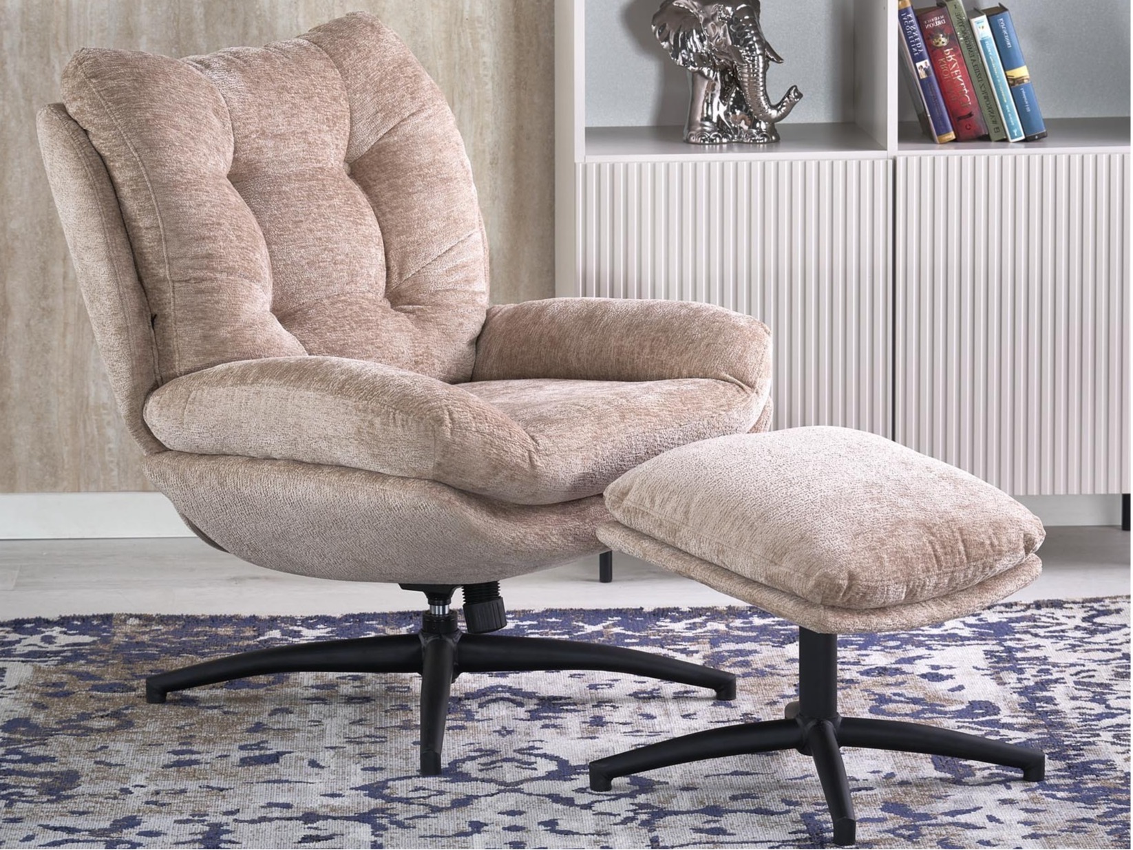 Hægindastóll Houston 1900 (Beige)