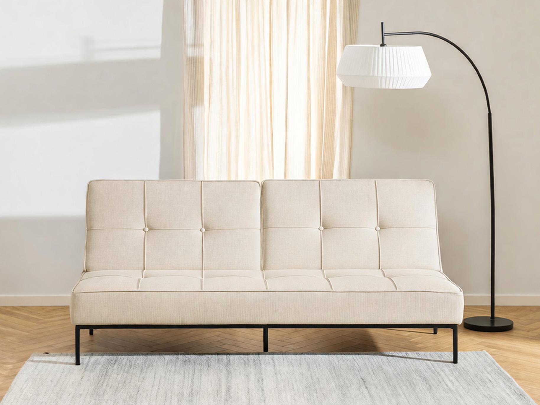 Svefnsófi Norsica 243 (Beige)