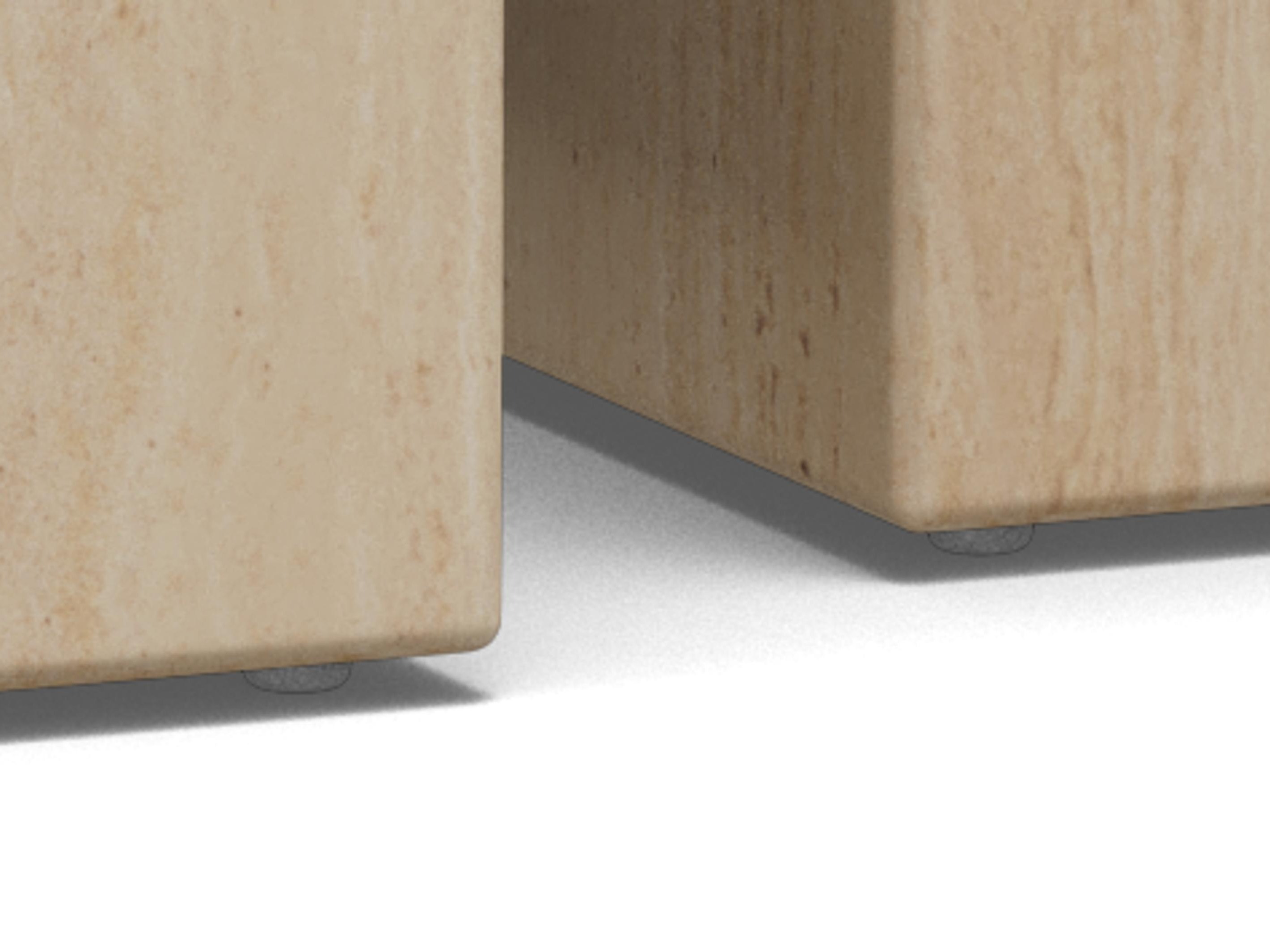 Sett af sófaborðum Norsica 603 (Beige)