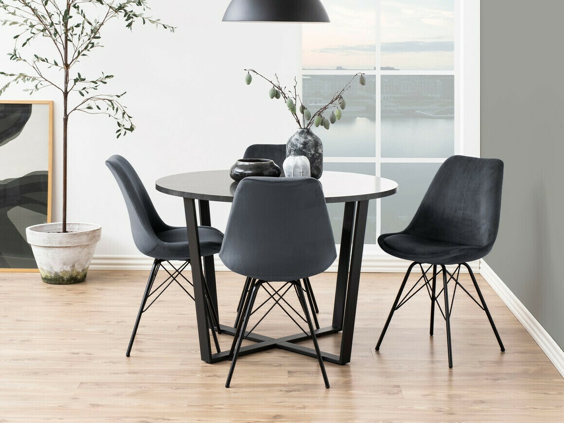 Borð Norsica 309 (Svartur marmari + Svartur)