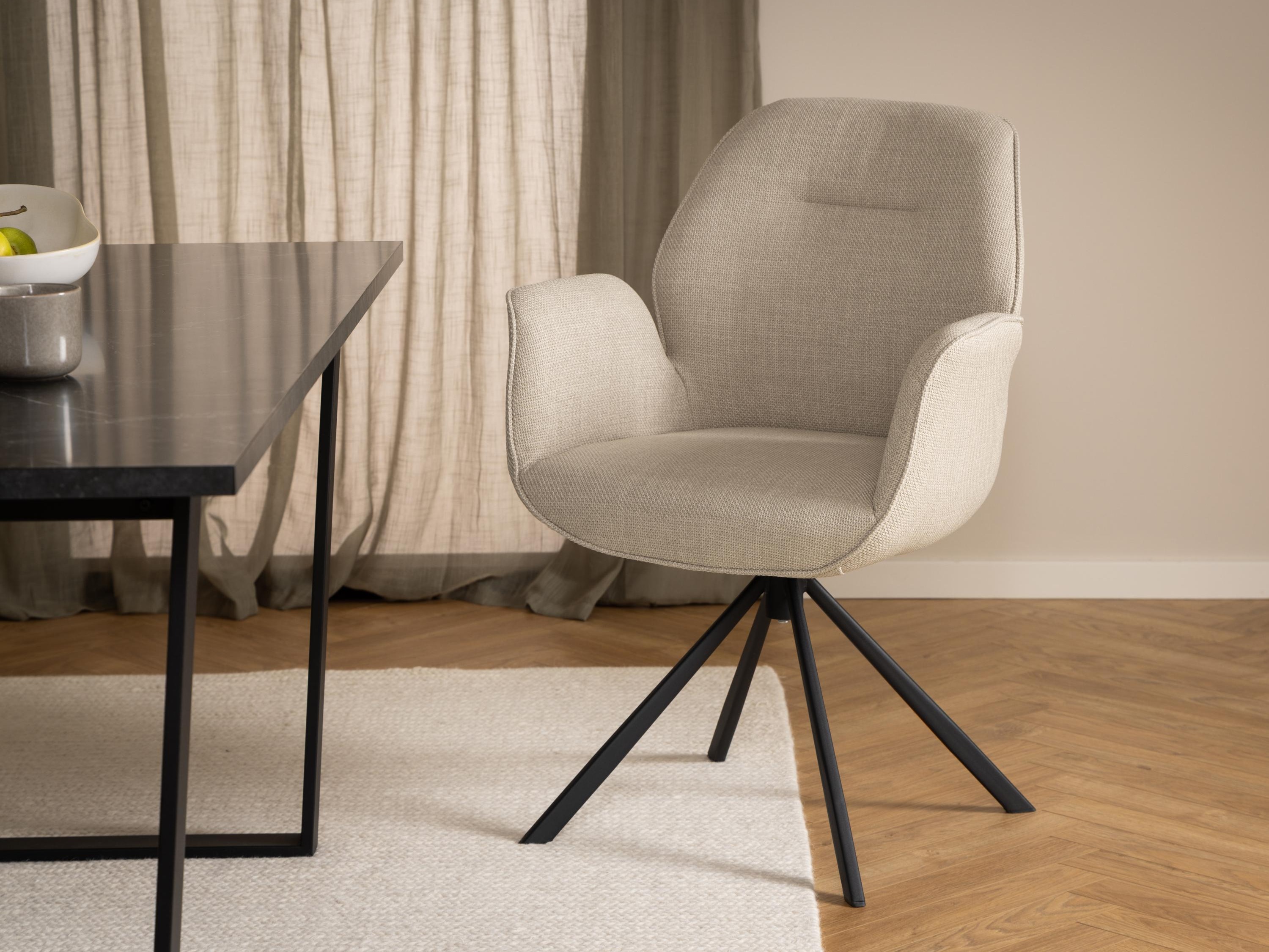 Stóll Norsica 392 (Beige + Svartur)