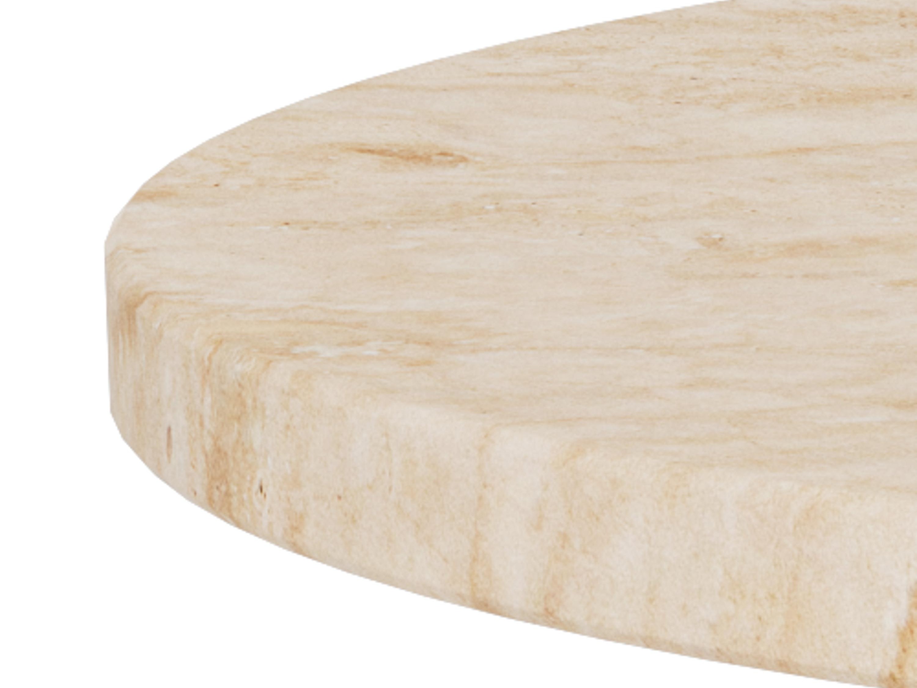 Sófaborð Norsica 819 (Beige + Silfur)