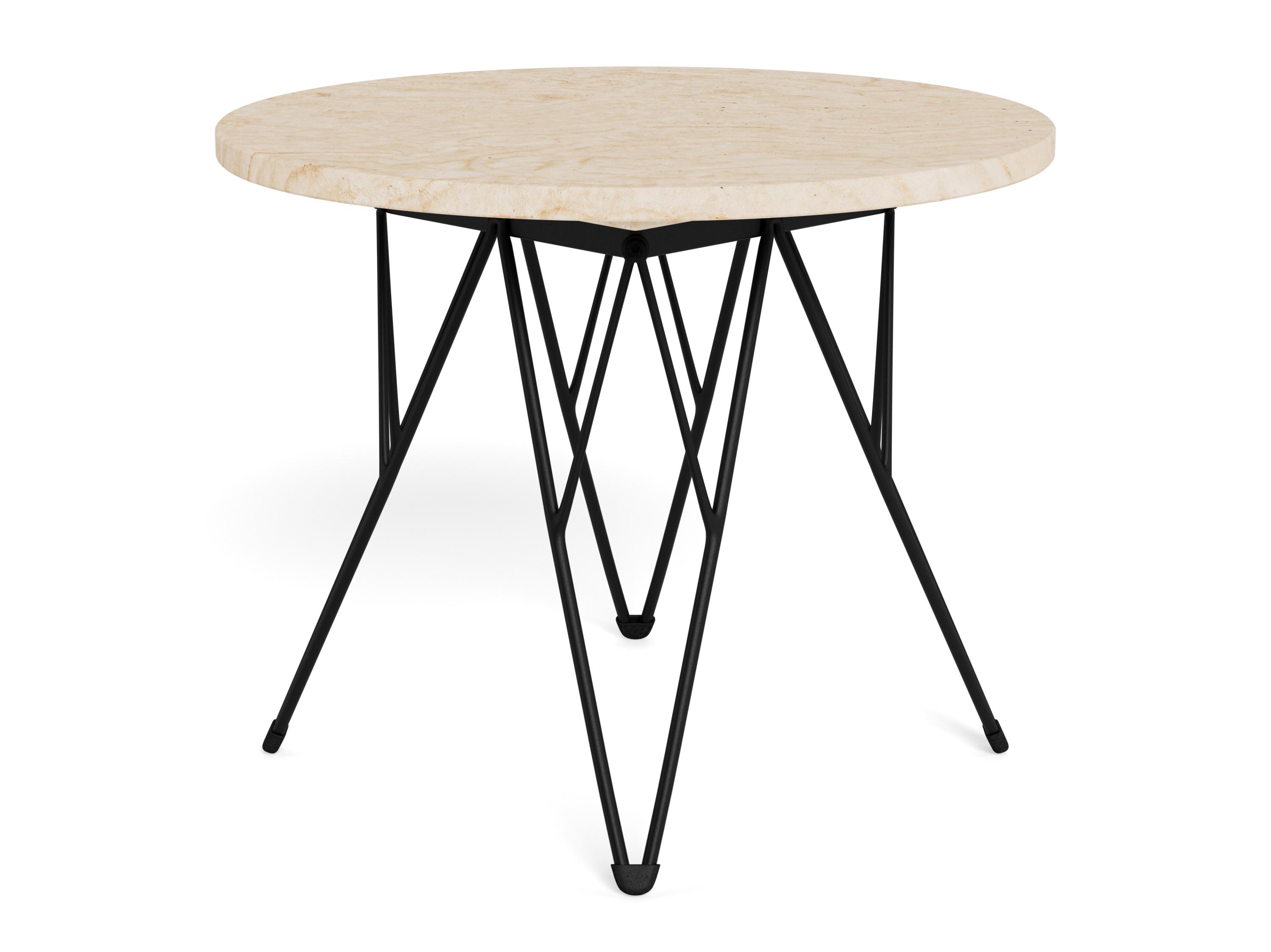 Sófaborð Norsica 819 (Beige + Svartur)