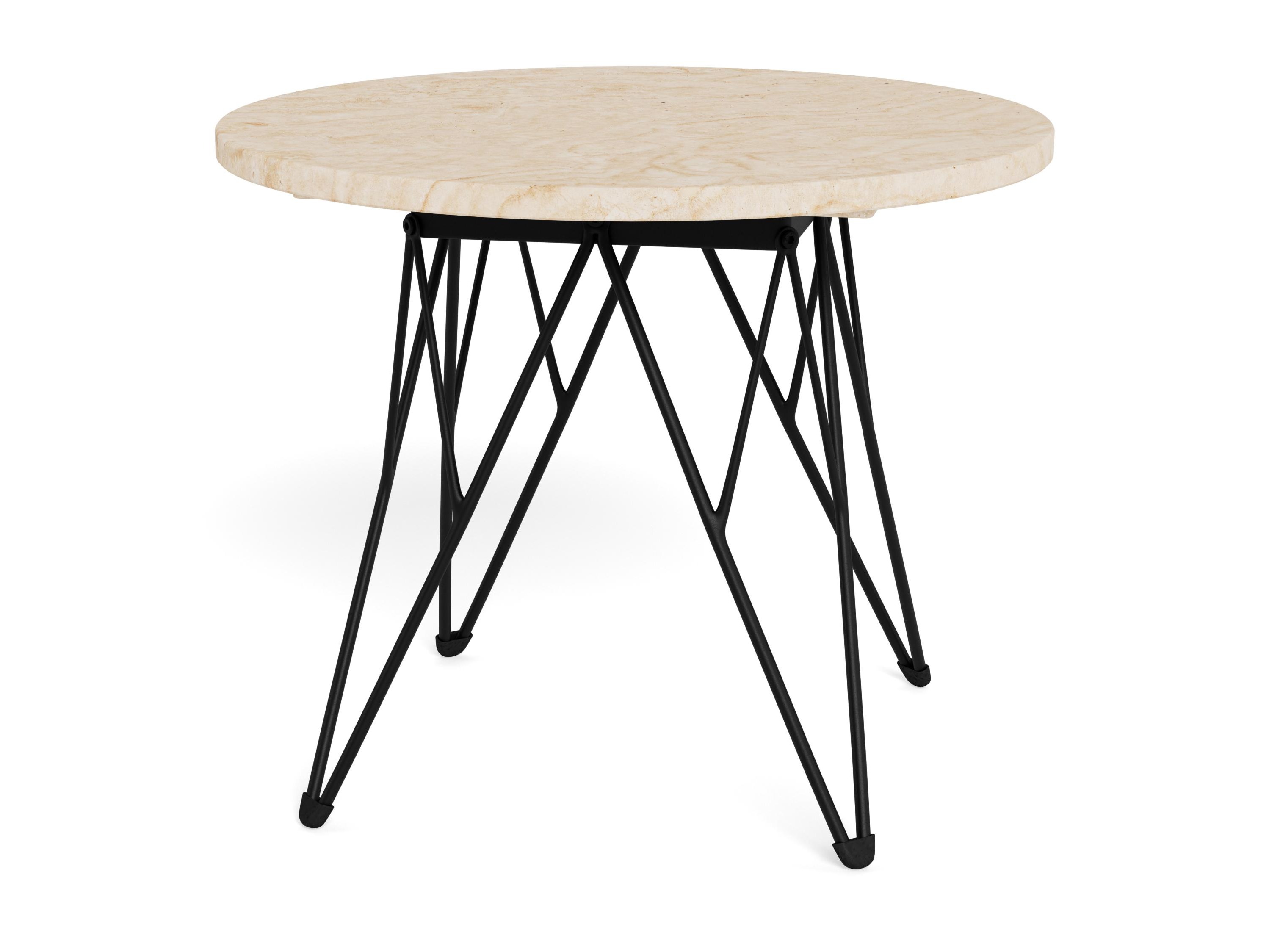 Sófaborð Norsica 819 (Beige + Svartur)