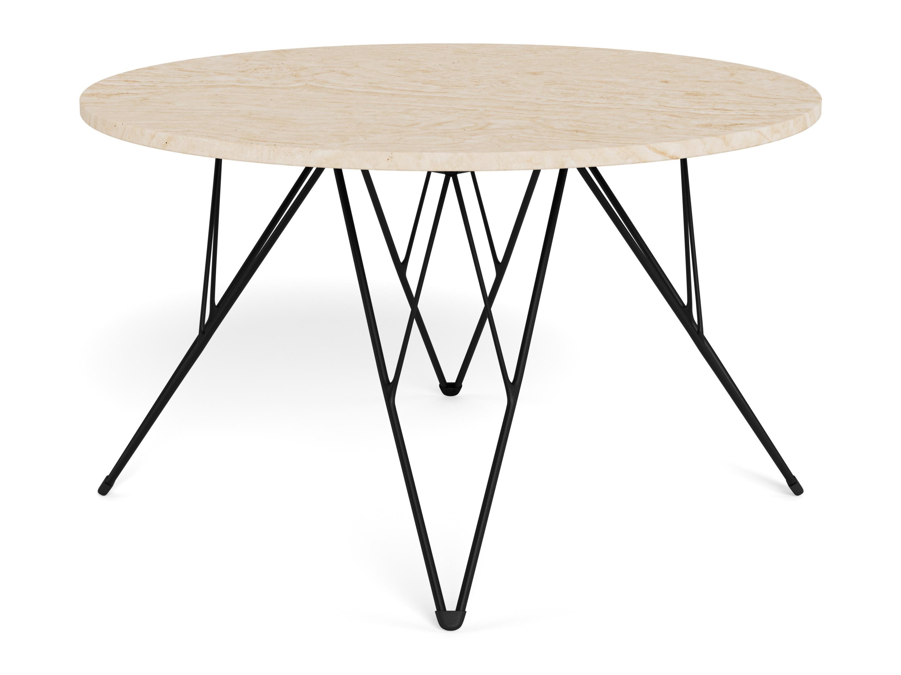 Sófaborð Norsica 820 (Beige + Svartur)