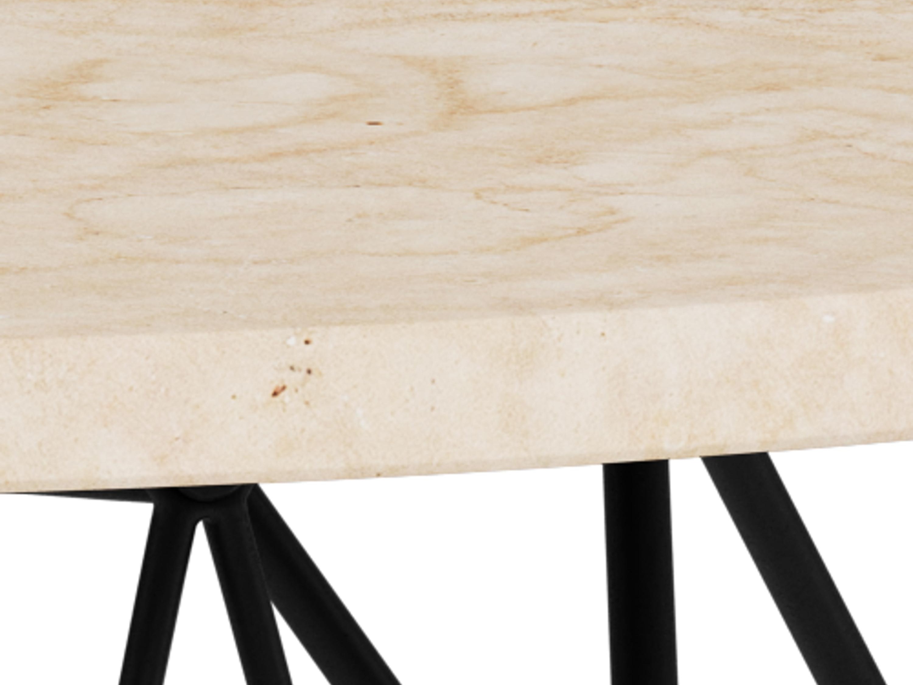 Sófaborð Norsica 820 (Beige + Svartur)