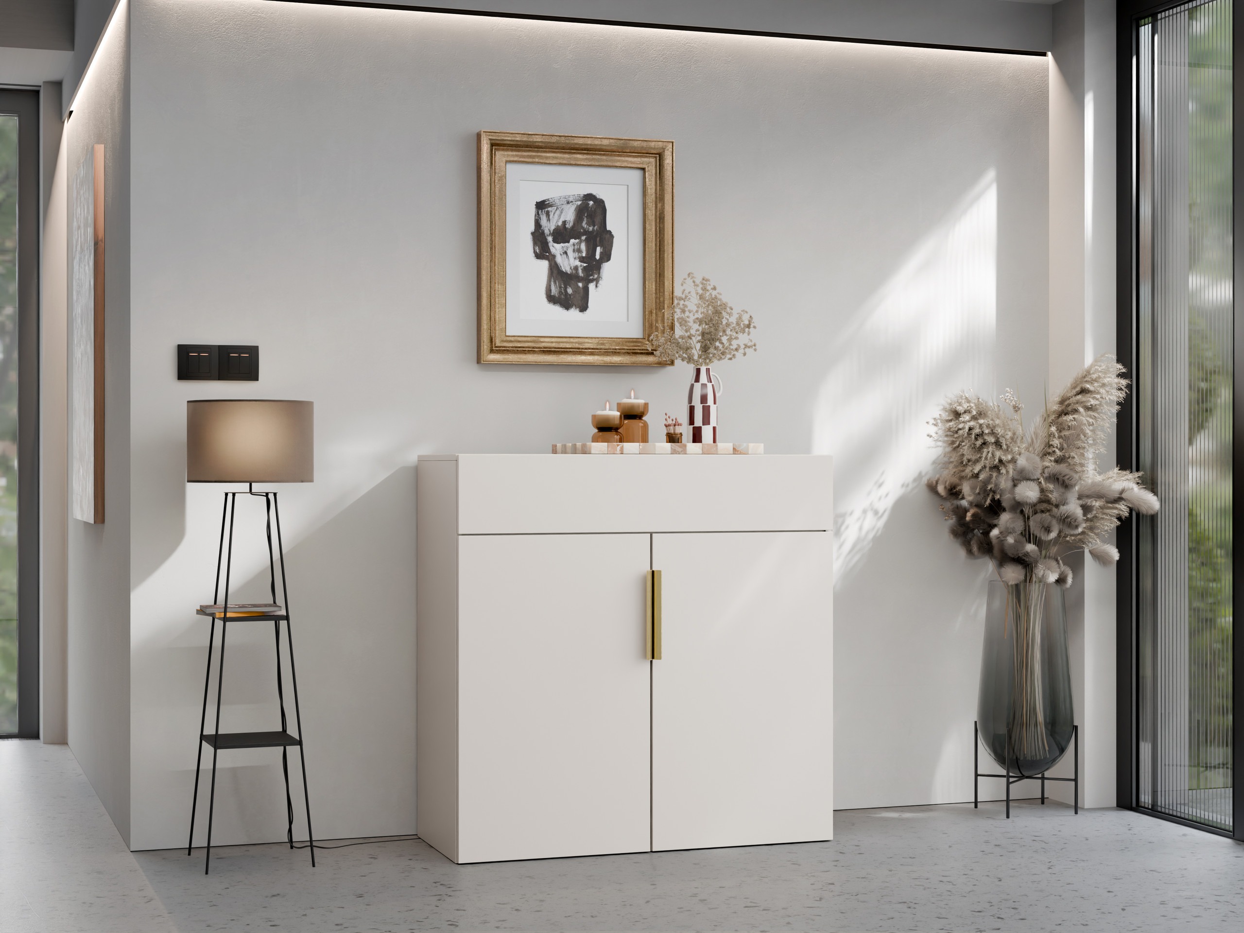 Kommóða Comfivo Auditor (Beige)