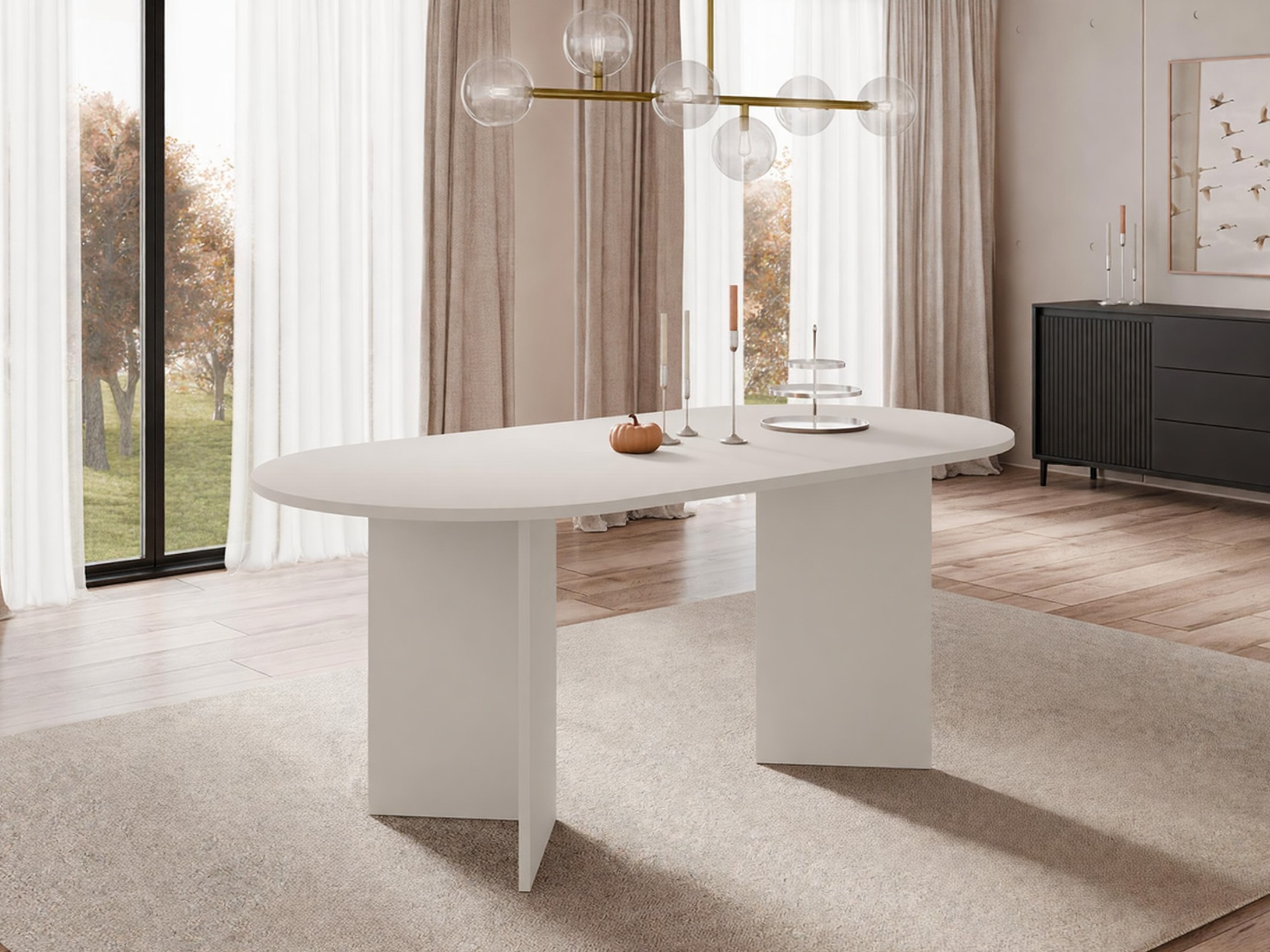 Borð Comfivo Fungus (Beige)