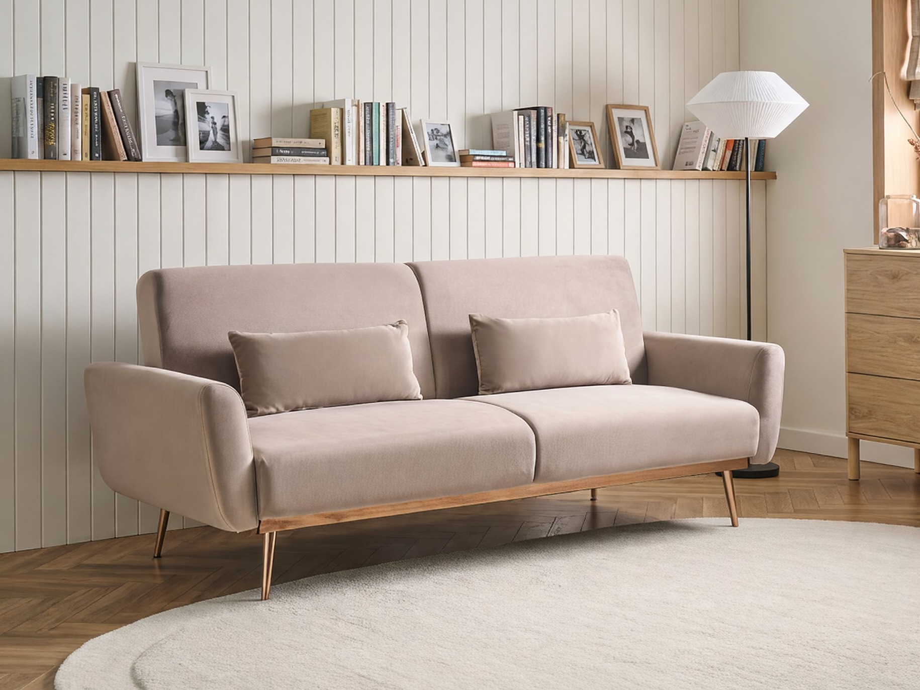 Svefnsófi Berwyn 750 (Taupe)