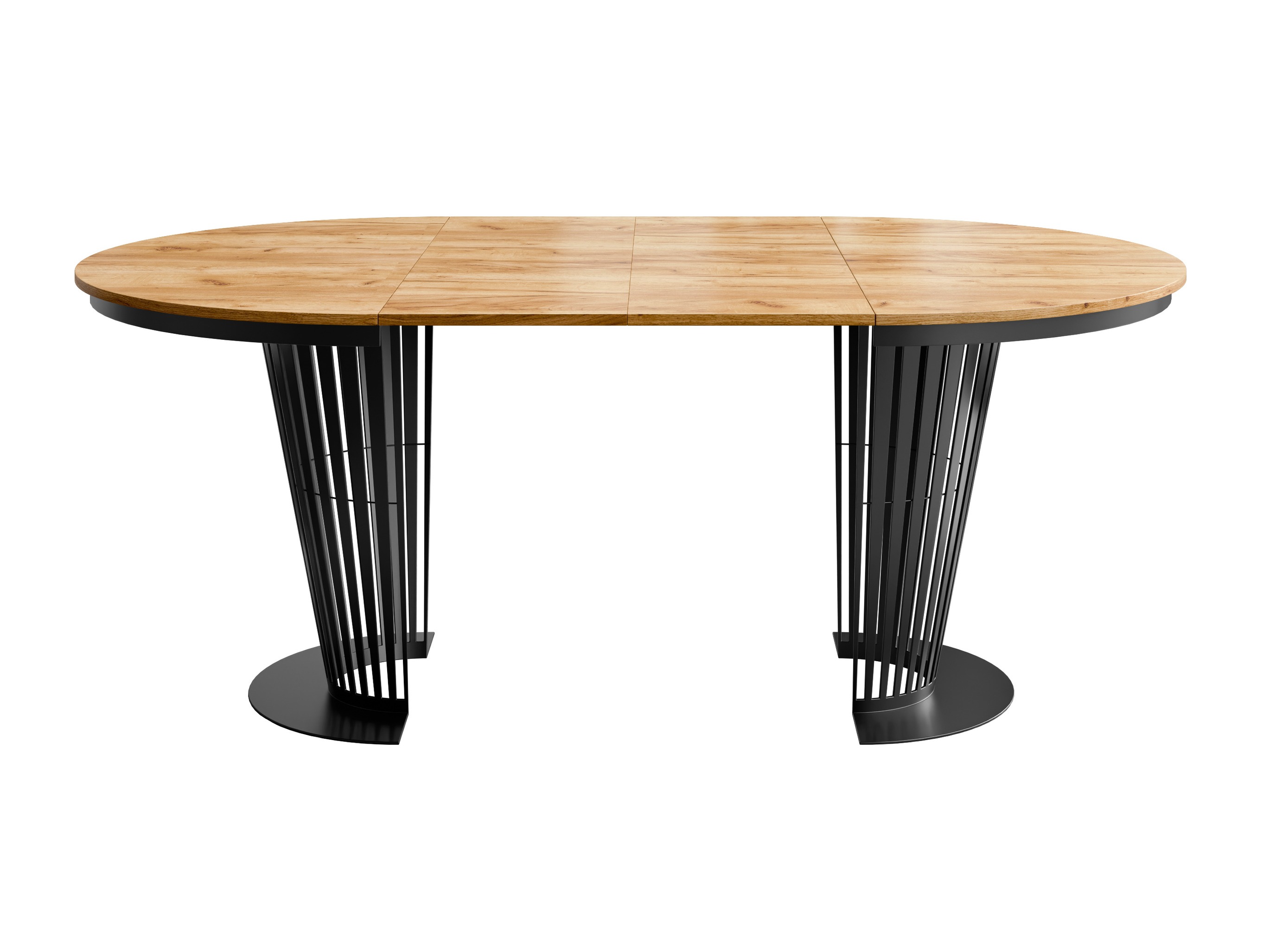 Borð Oswego 181 (Svartur + Craft eik)