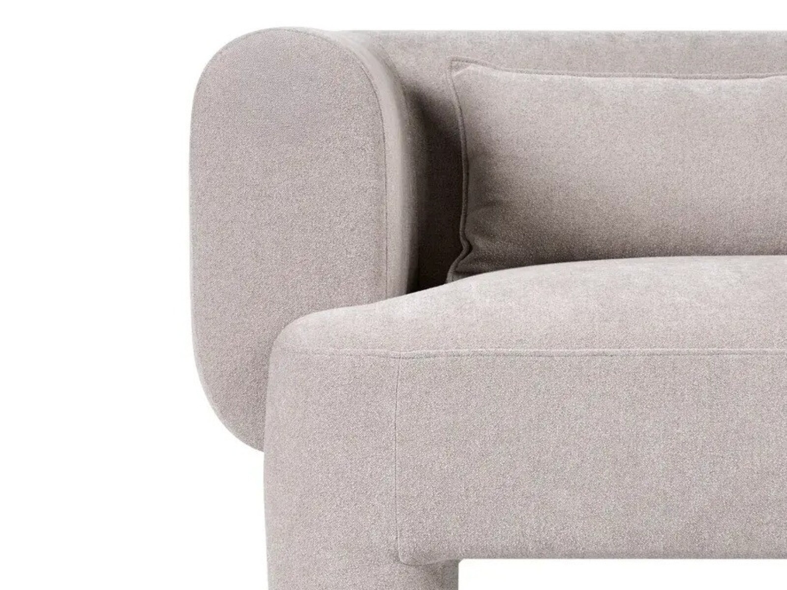 Bólstrað húsganasett Cavsali 104 (Beige)