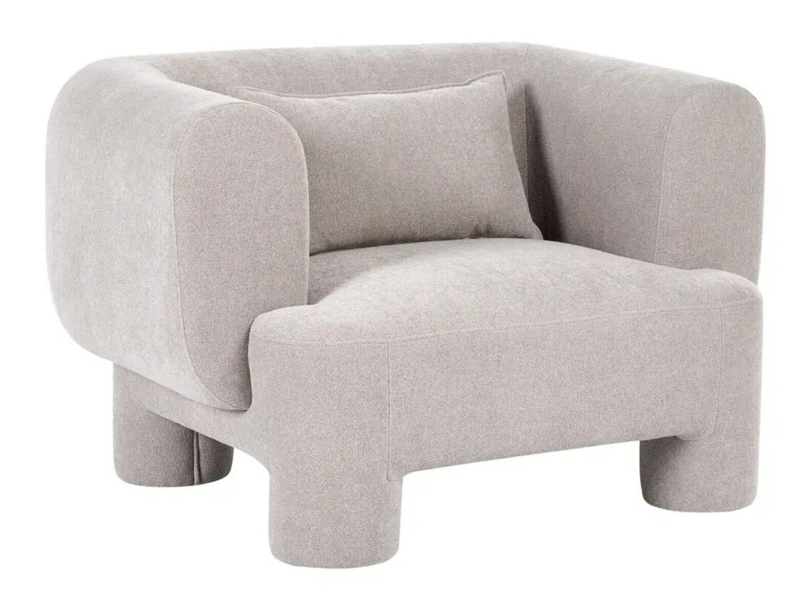 Bólstrað húsganasett Cavsali 104 (Beige)
