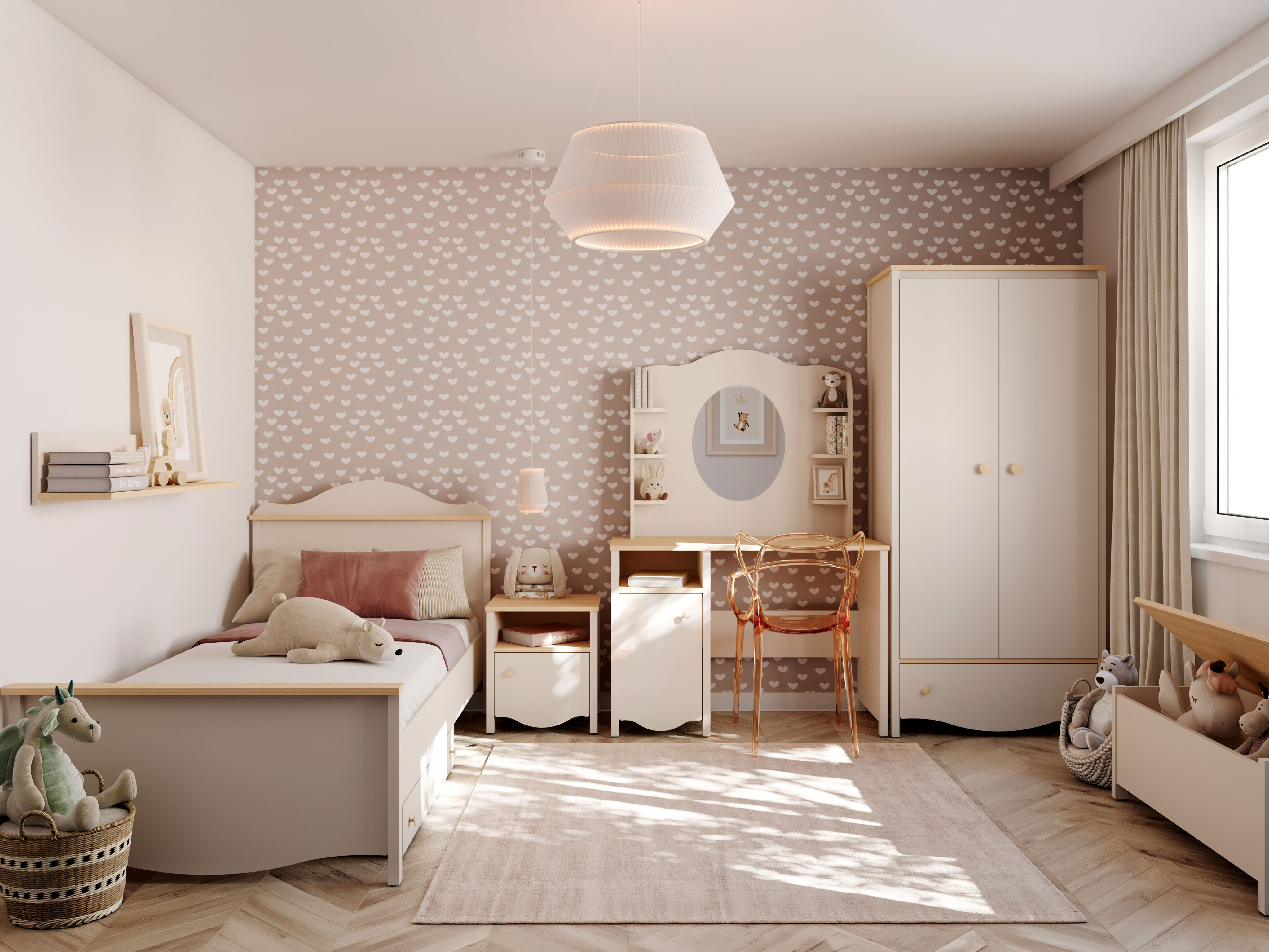 Spegill Velferi 116 (Beige)