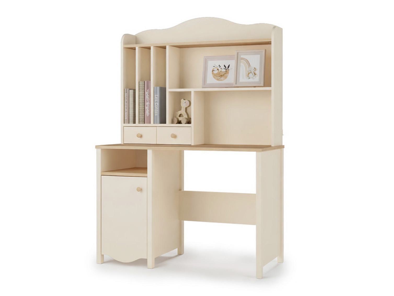 Vegghillur Velferi 115 (Beige + Eik)