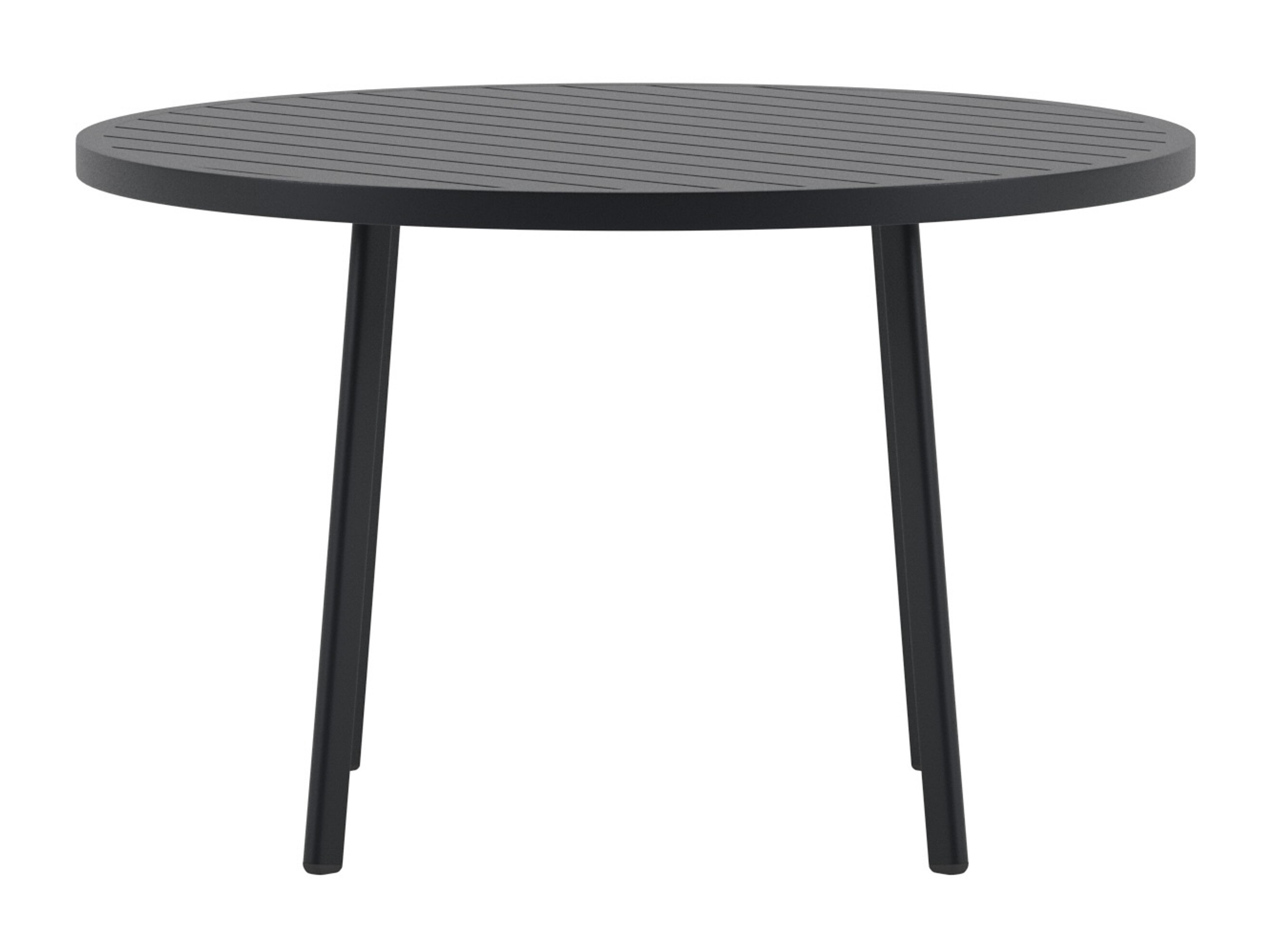 Borð og stólasett Dallas 5257 (Svartur)