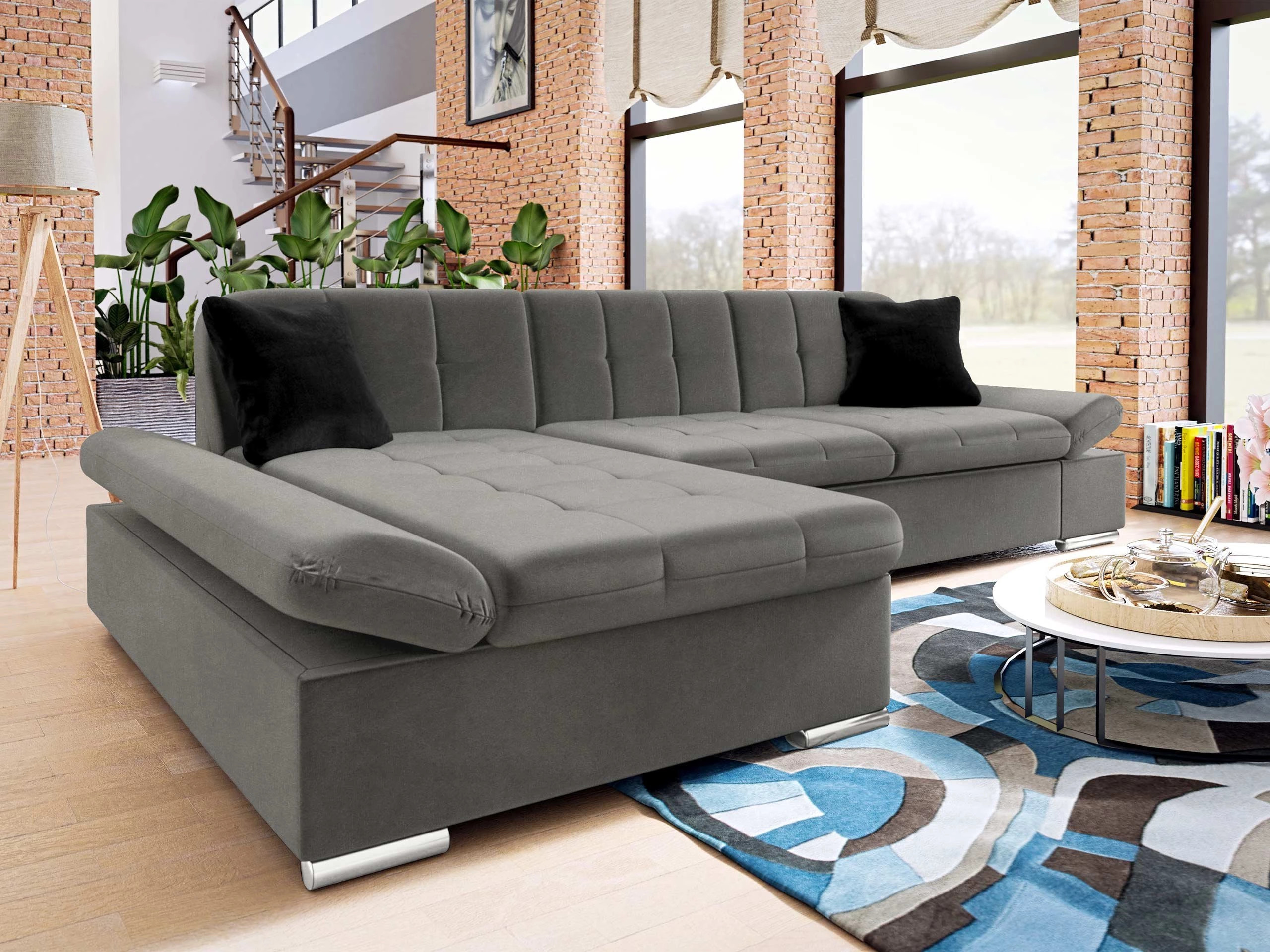 Horn­sófi Comfivo Serenitas (Magic Velvet 2217 + Magic Velvet 2219)