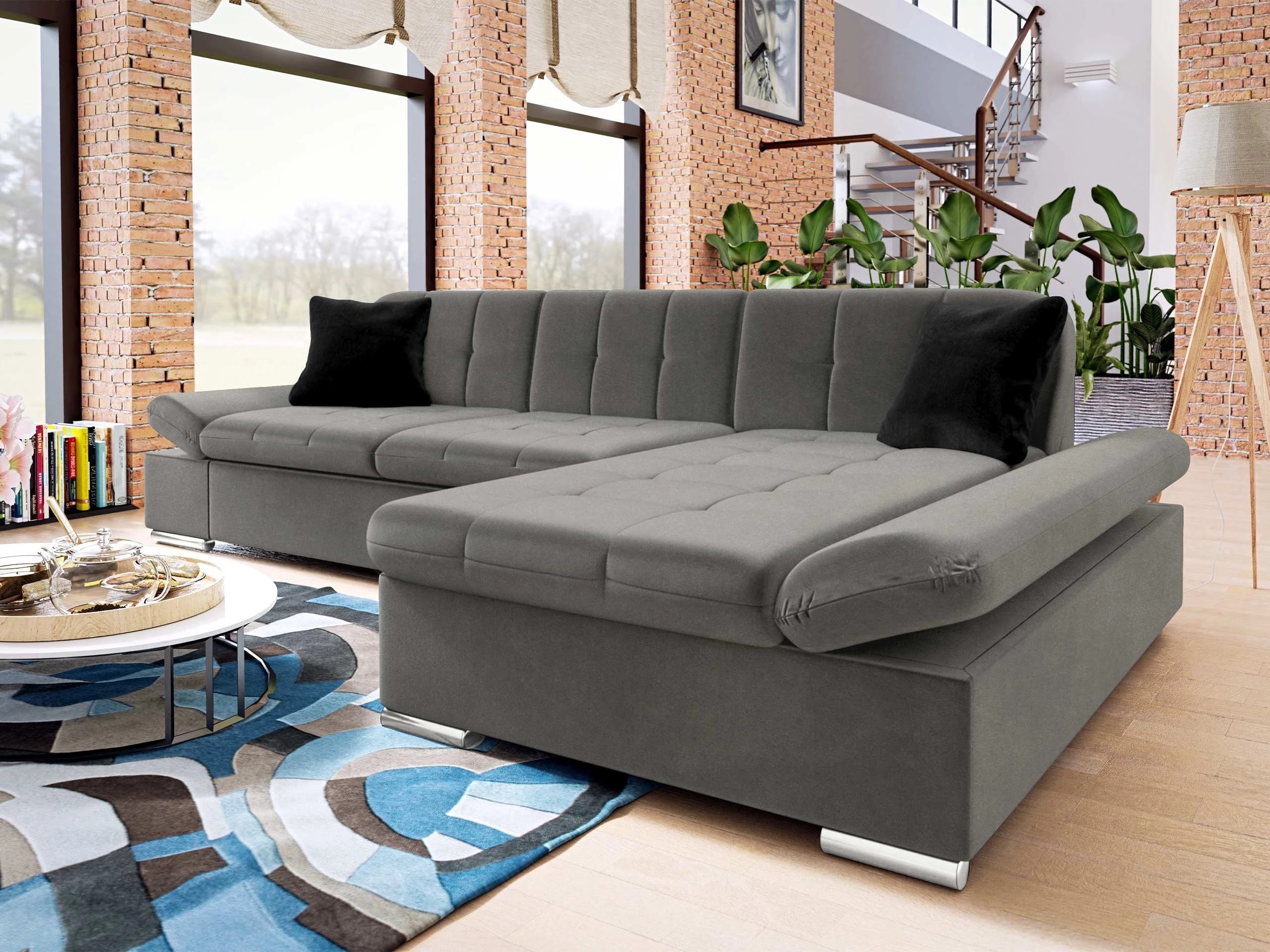 Horn­sófi Comfivo Serenitas (Magic Velvet 2217 + Magic Velvet 2219)