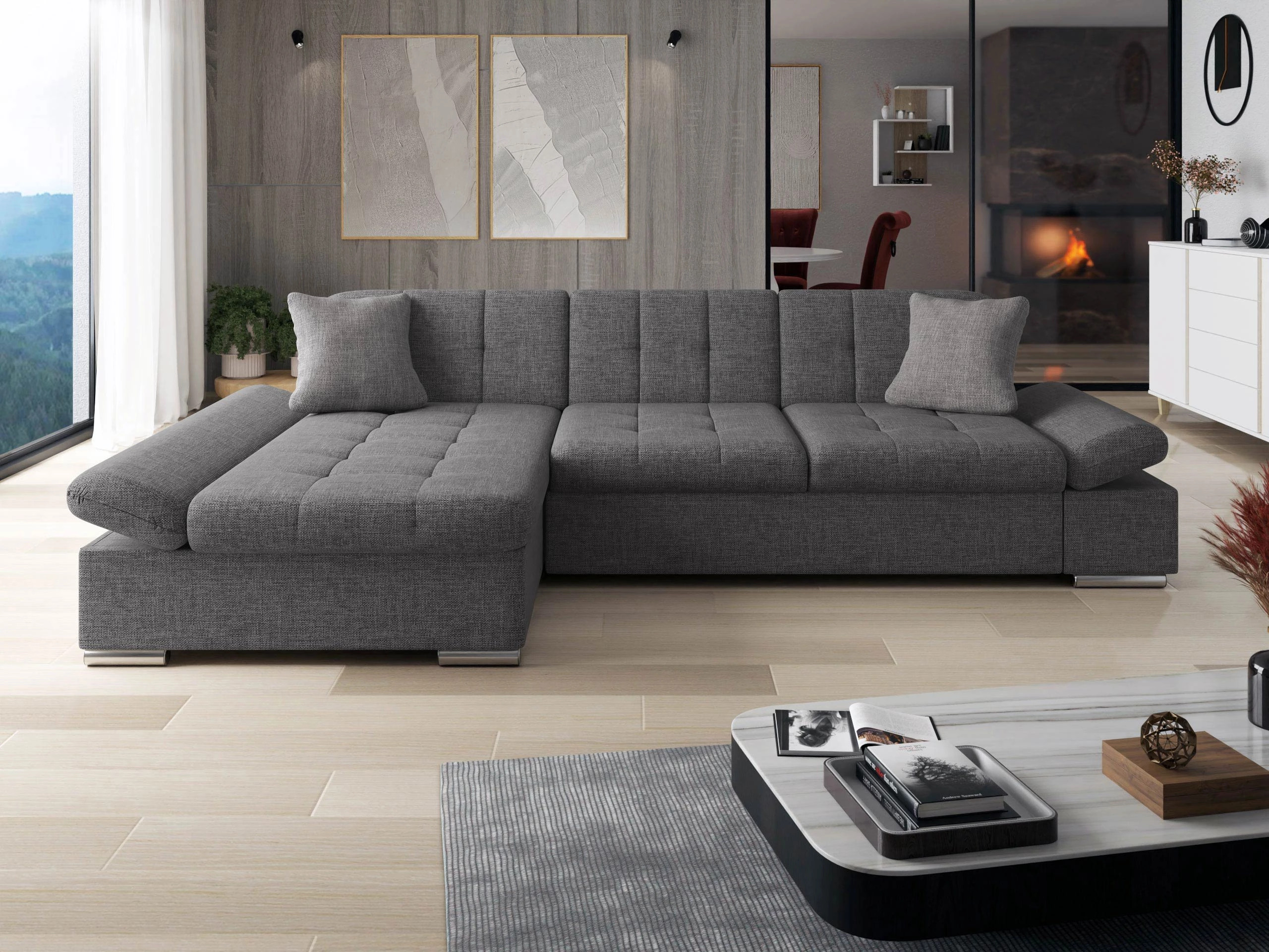 Horn­sófi Comfivo Serenitas (Lux 06 + Lux 05)