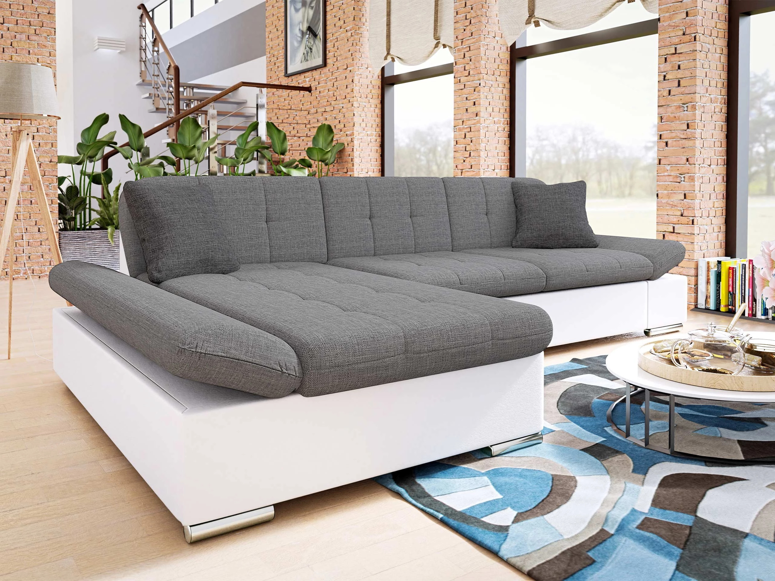 Horn­sófi Comfivo Serenitas (Soft 017 + Lux 05 + Lux 06)